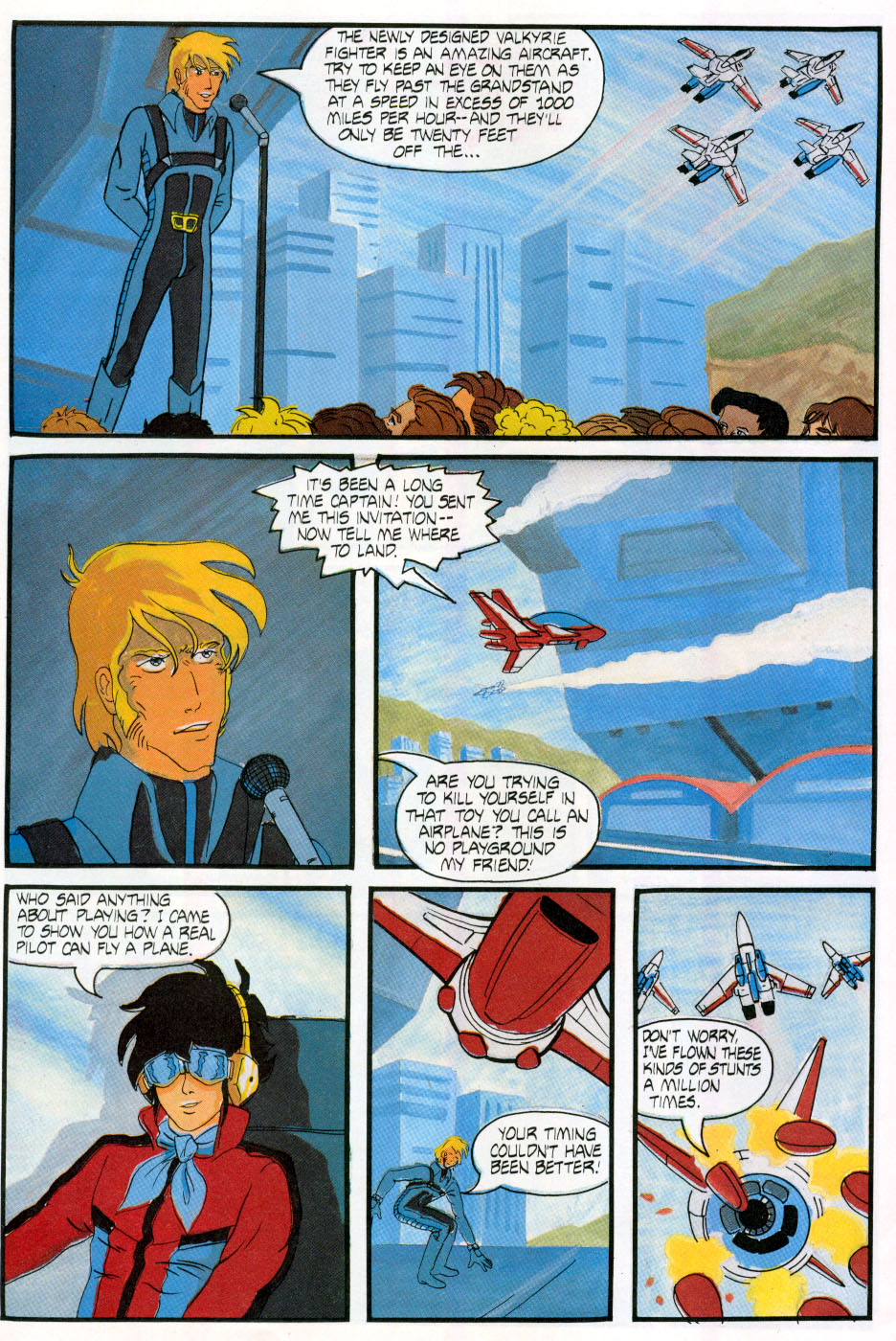 Read online Robotech The Macross Saga comic -  Issue #1 - 8
