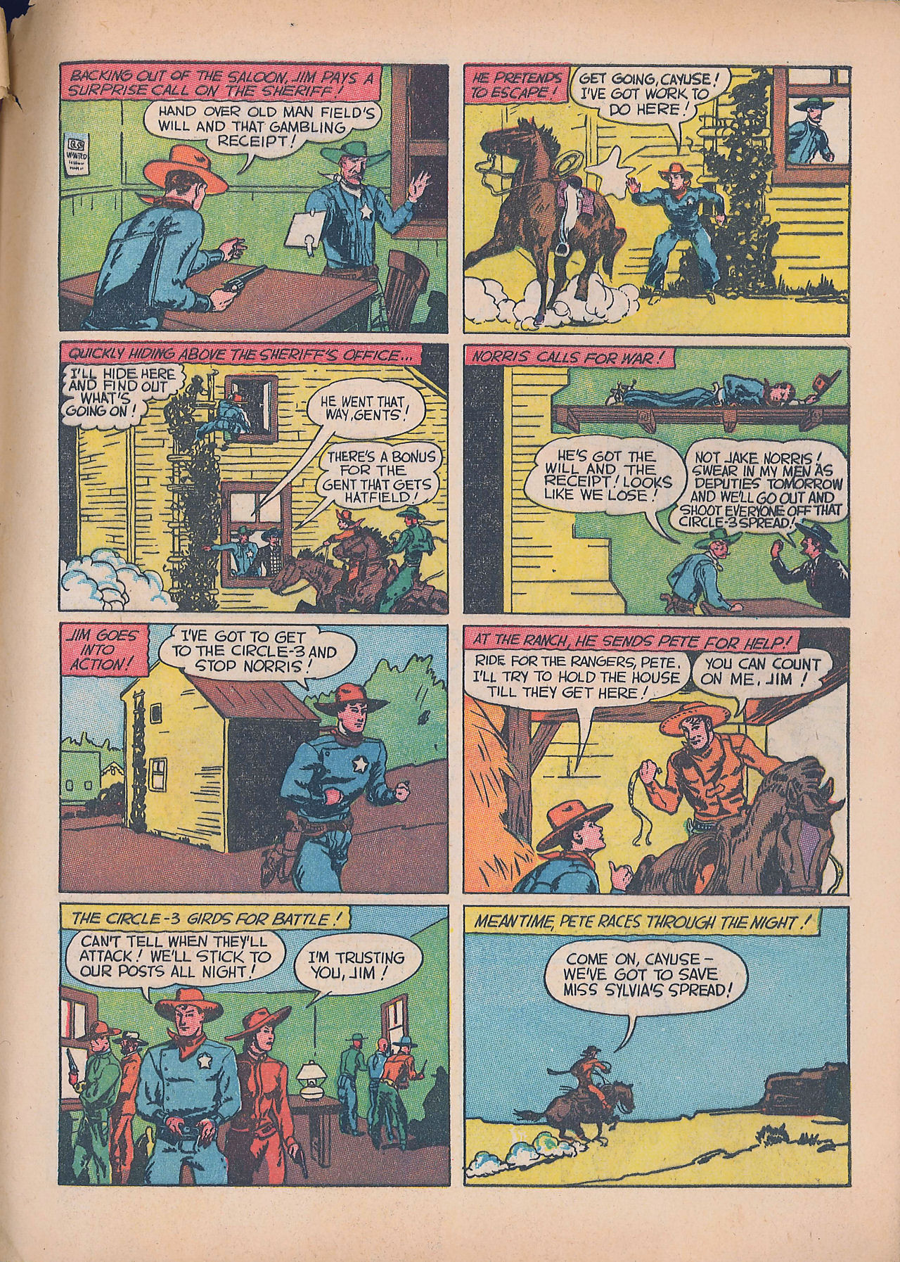 Read online Exciting Comics comic -  Issue #4 - 63