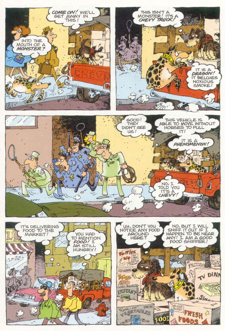 Read online Sergio Aragonés' Groo And Rufferto comic -  Issue #2 - 18