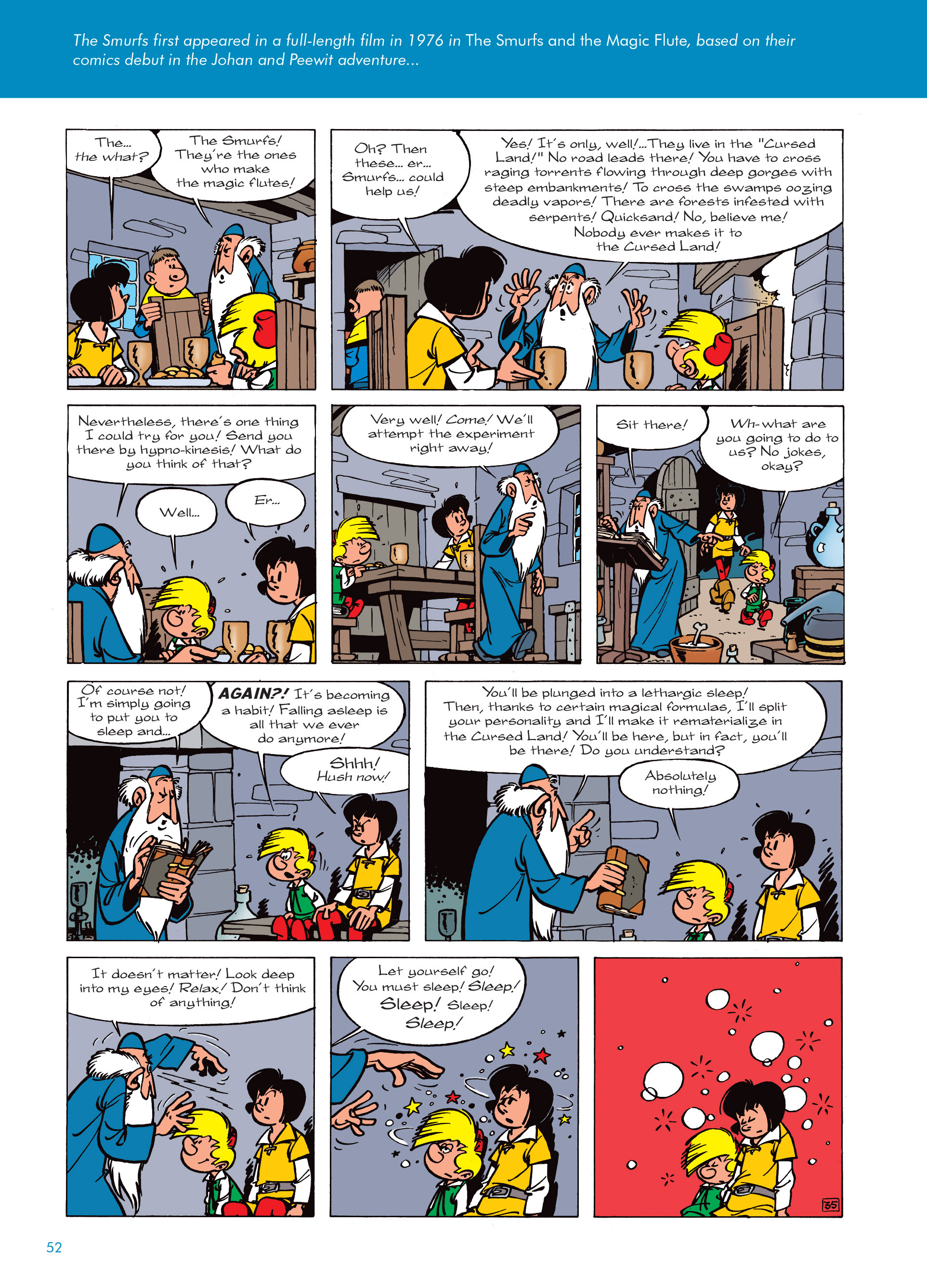 Read online Smurfs: The Village Behind The Wall comic -  Issue #1 - 52