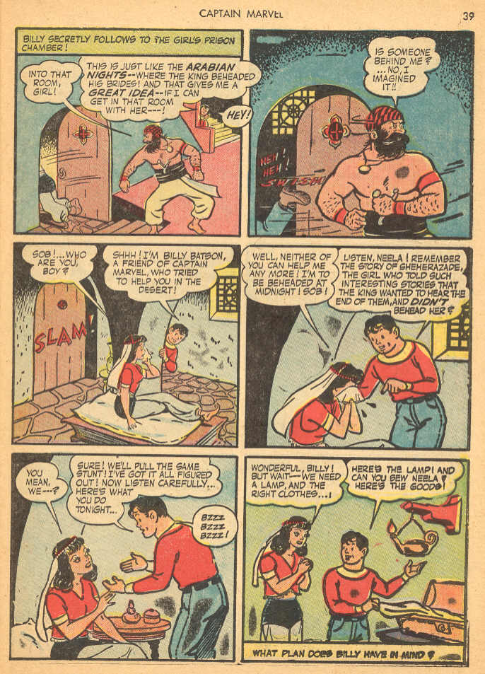 Read online Captain Marvel Adventures comic -  Issue #27 - 39