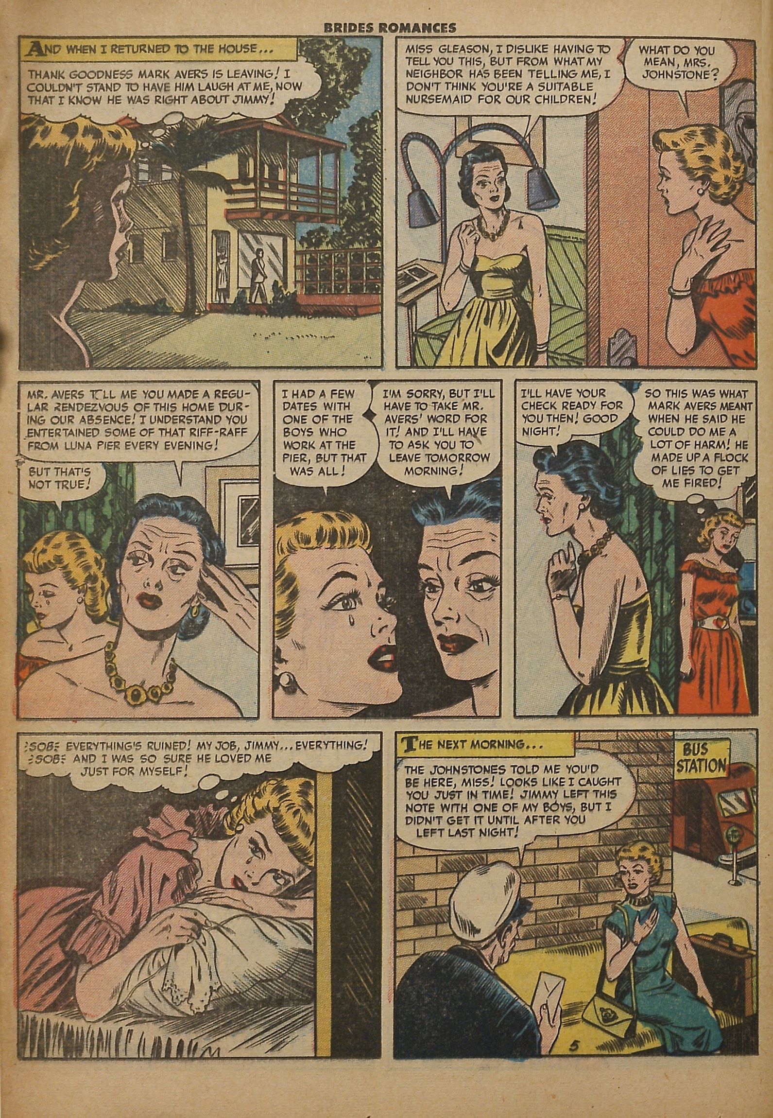Read online Brides Romances comic -  Issue #1 - 16