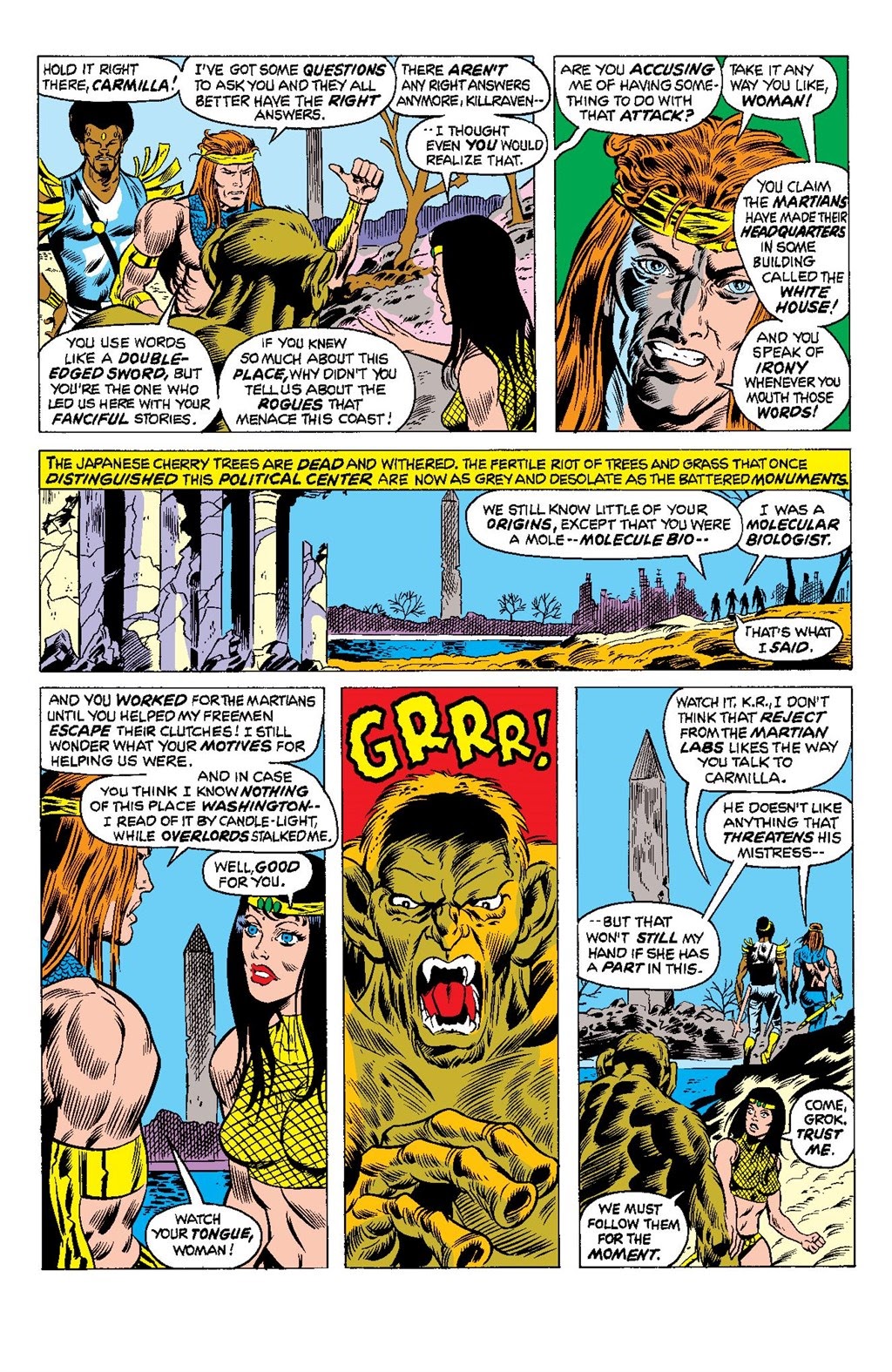 Read online Killraven Epic Collection: Warrior of the Worlds comic -  Issue # TPB (Part 1) - 93