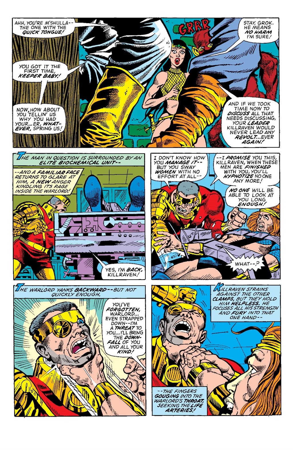 Read online Killraven Epic Collection: Warrior of the Worlds comic -  Issue # TPB (Part 1) - 75