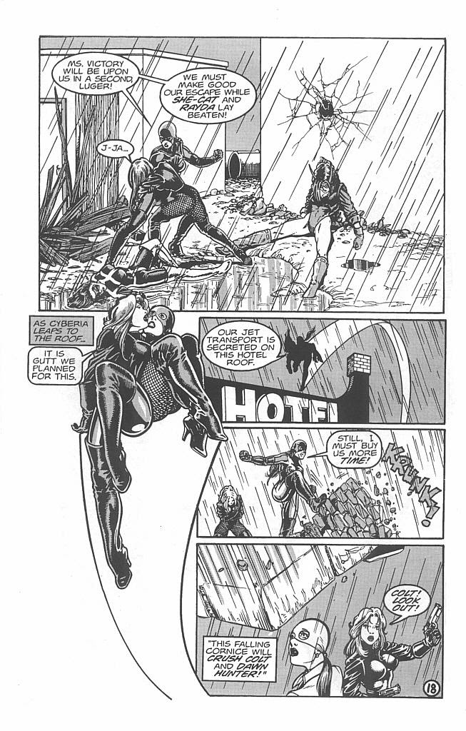 Read online FemForce Special: Rayda The Cyberian Connection comic -  Issue #3 - 22