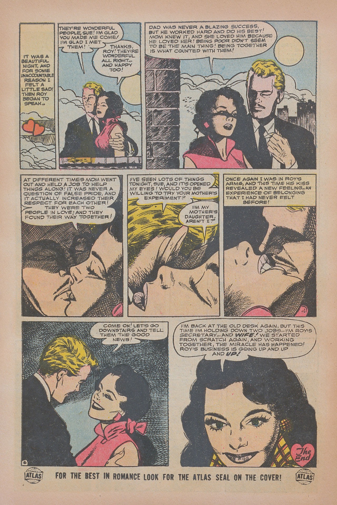 Read online Love Romances comic -  Issue #36 - 32