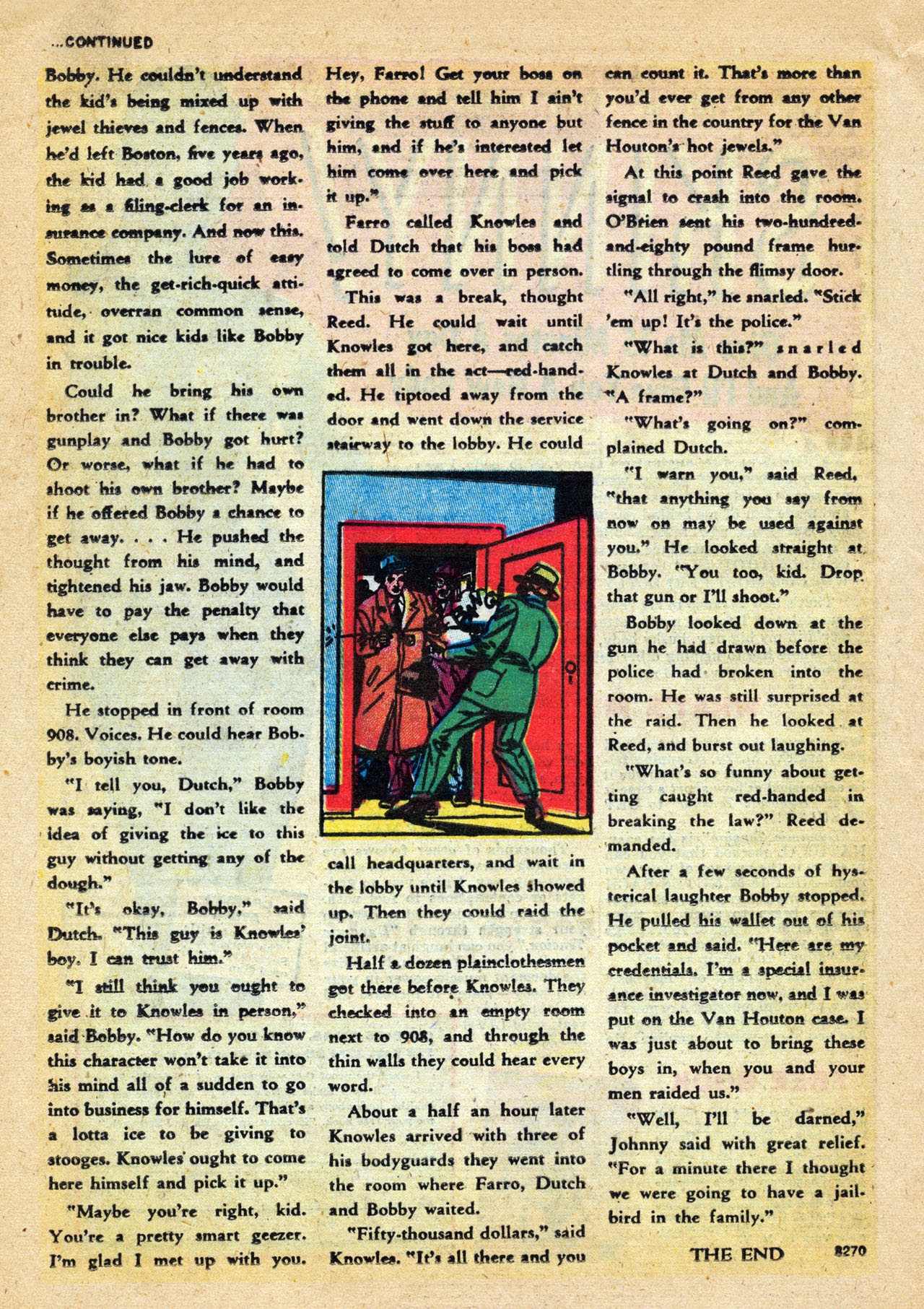Read online Crime Cases Comics (1951) comic -  Issue #6 - 20