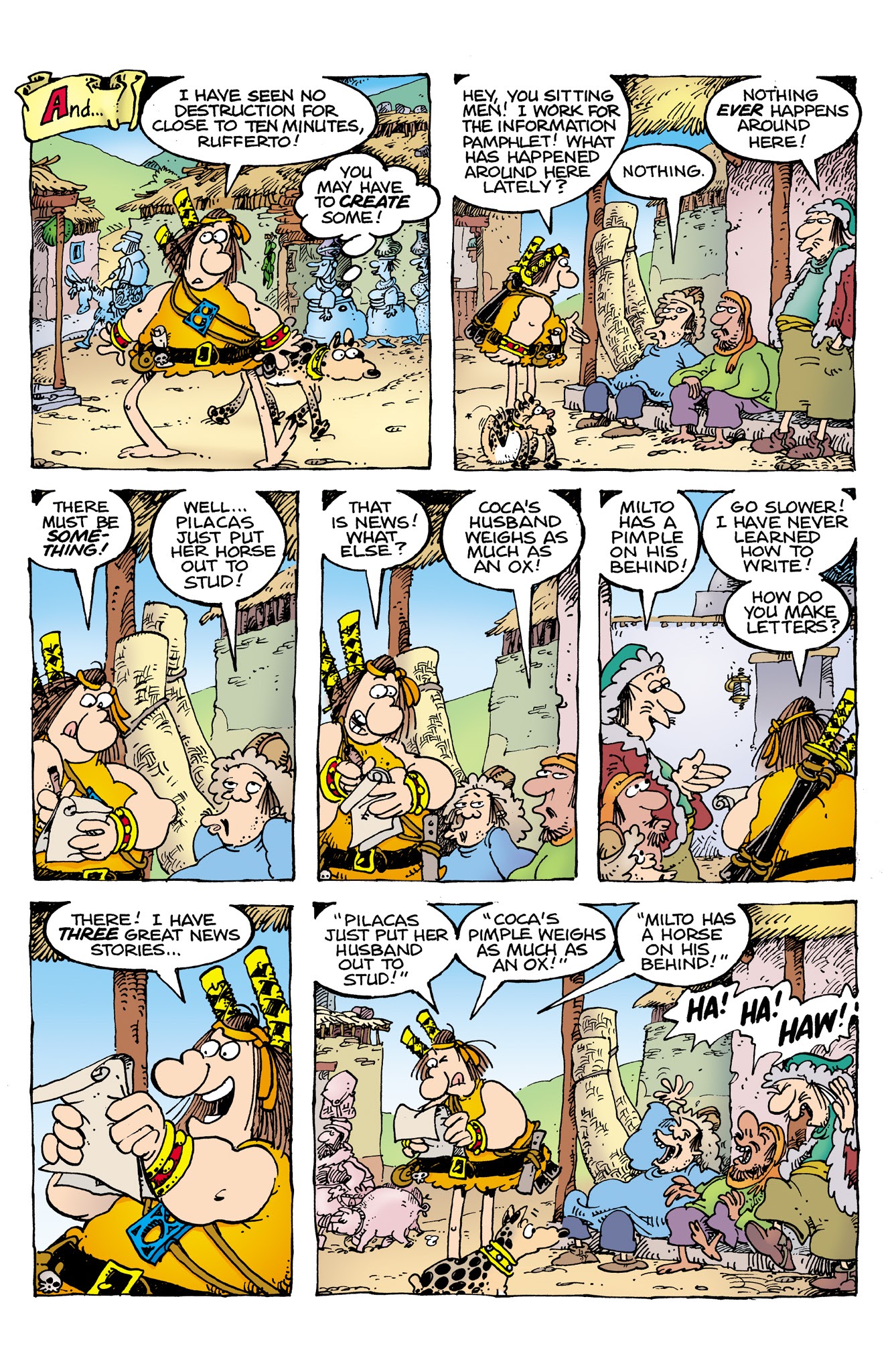 Read online Sergio Aragonés' Groo: Mightier Than the Sword comic -  Issue # _TPB - 40