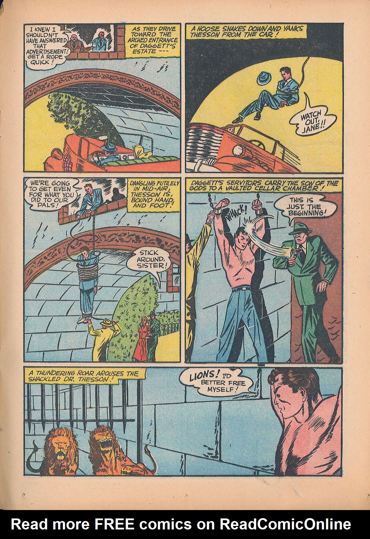 Read online Exciting Comics comic -  Issue #4 - 31