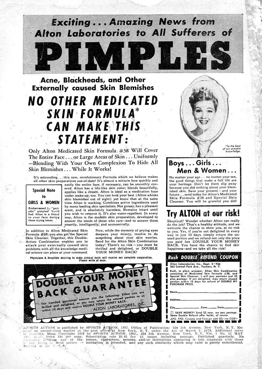 Read online Sports Action comic -  Issue #12 - 2