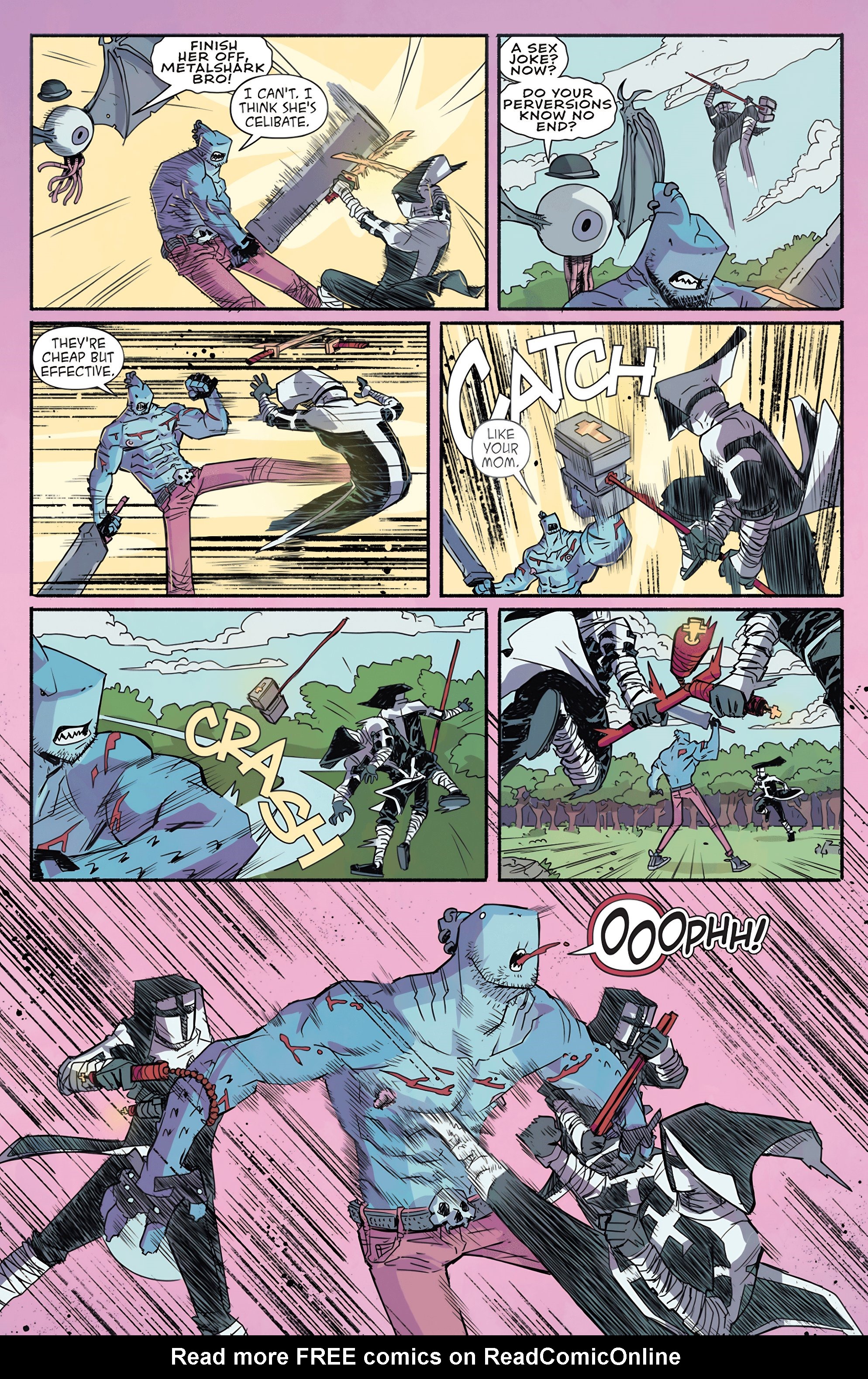 Read online Metalshark Bro: What the Fin? comic -  Issue # TPB - 33