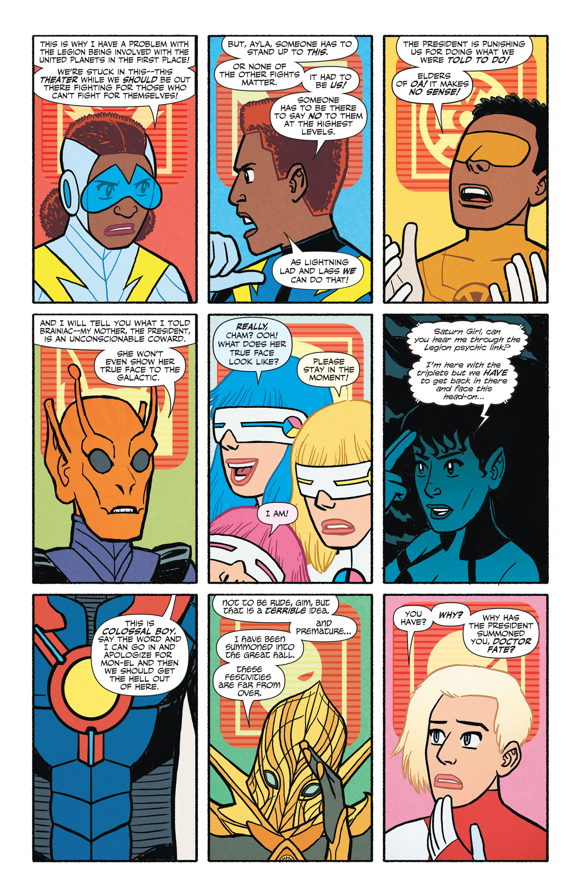 Read online Legion of Super-Heroes (2019) comic -  Issue #9 - 18