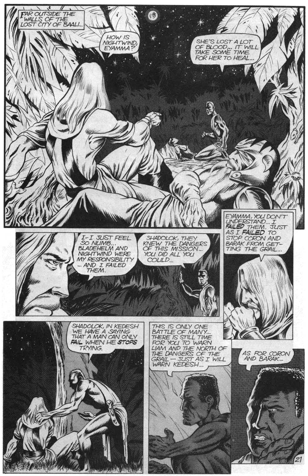Read online Adventurers (1988) comic -  Issue #5 - 22