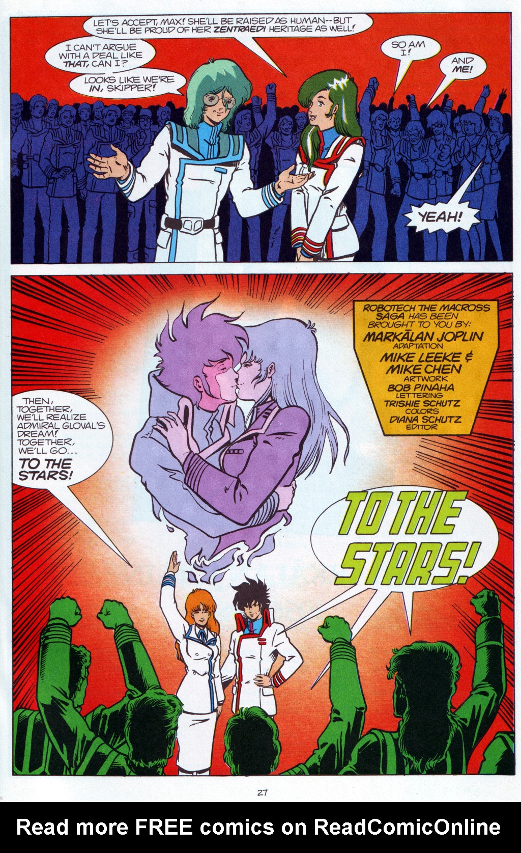Read online Robotech The Macross Saga comic -  Issue #36 - 27