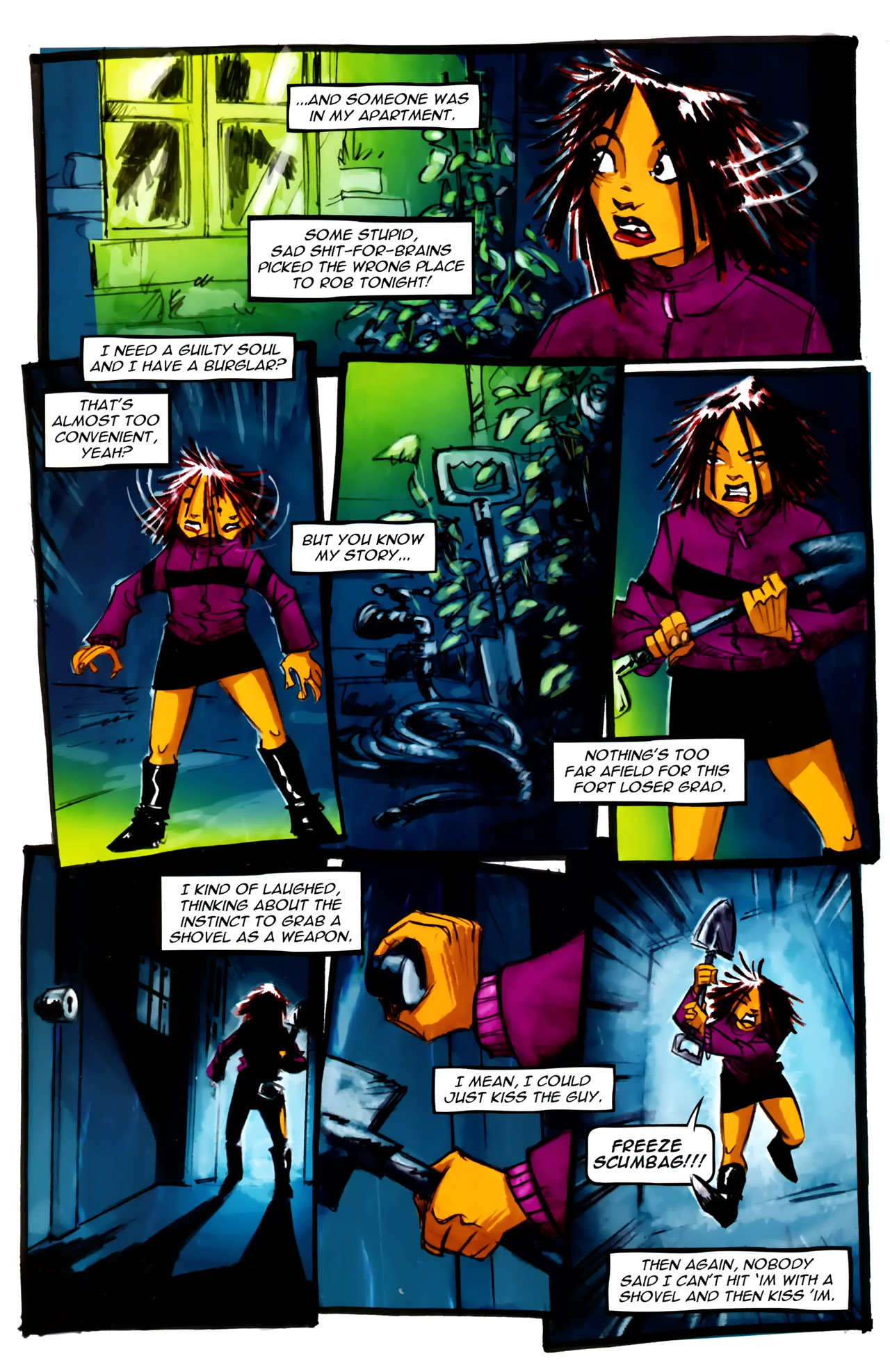 Read online Soul Kiss comic -  Issue #4 - 24