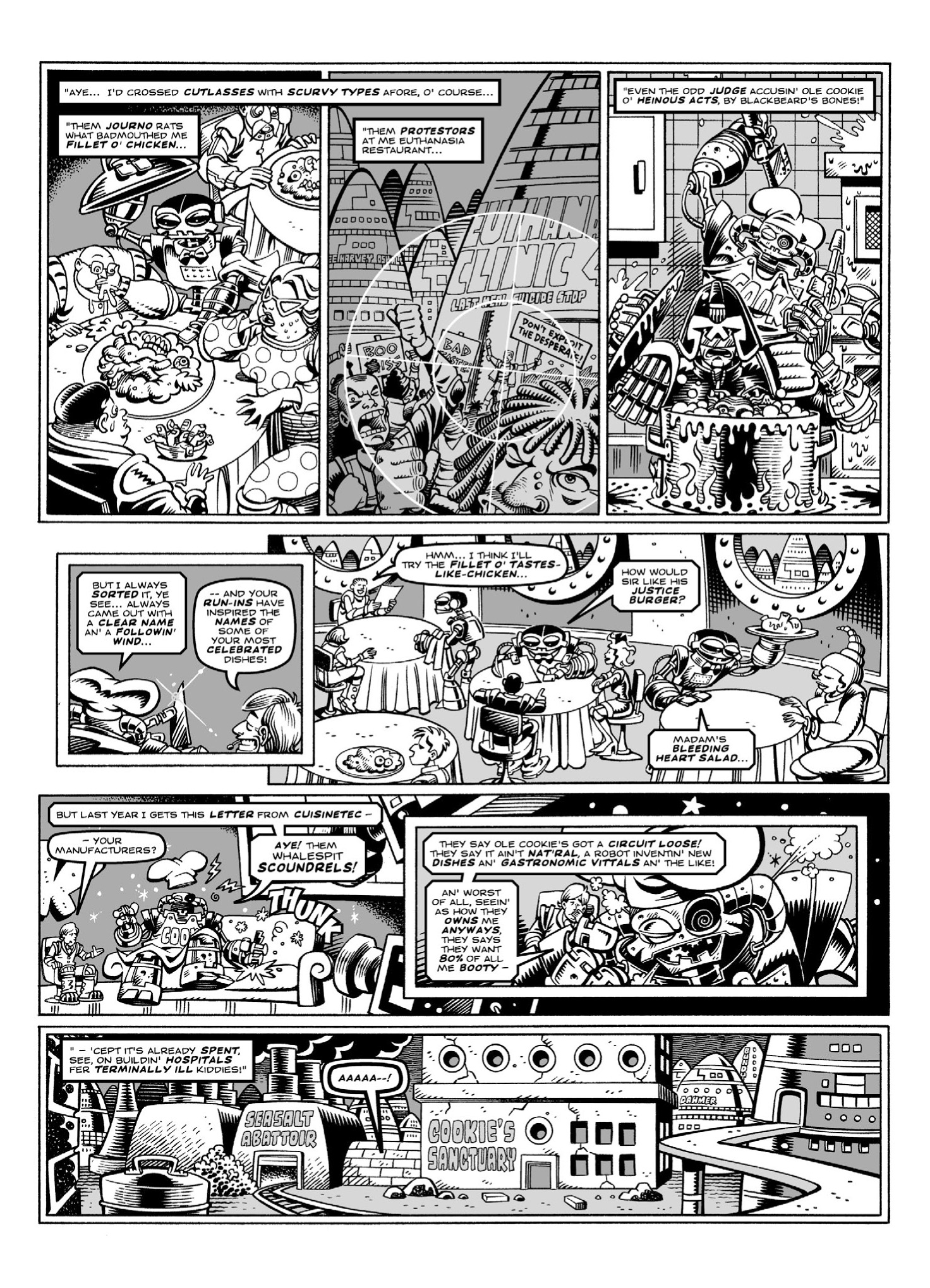 Read online Judge Dredd Megazine (Vol. 5) comic -  Issue #388 - 93