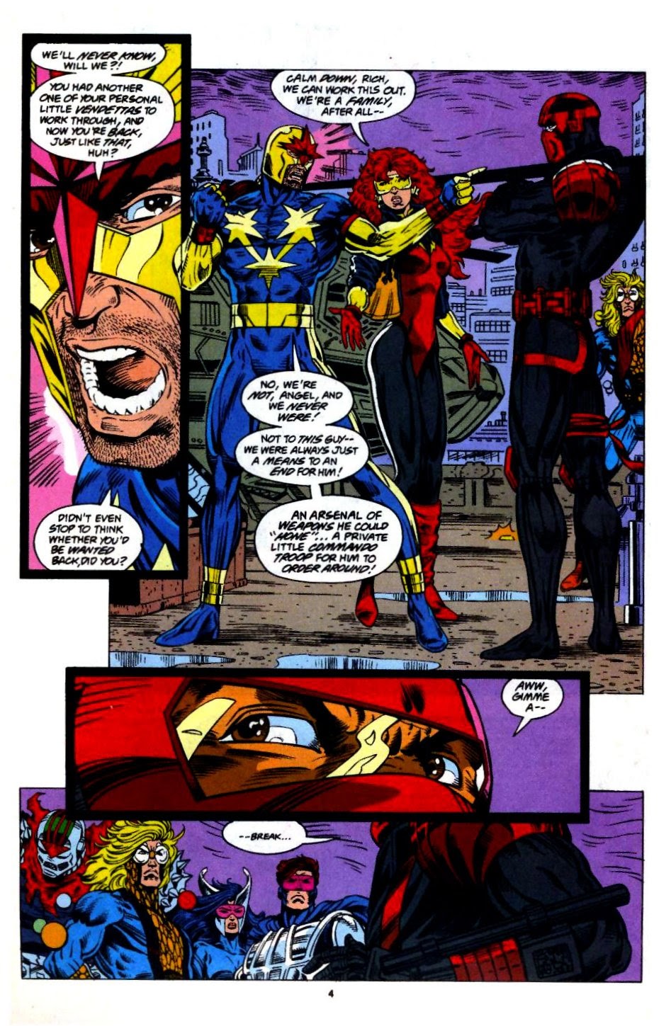 Read online The New Warriors comic -  Issue #57 - 5