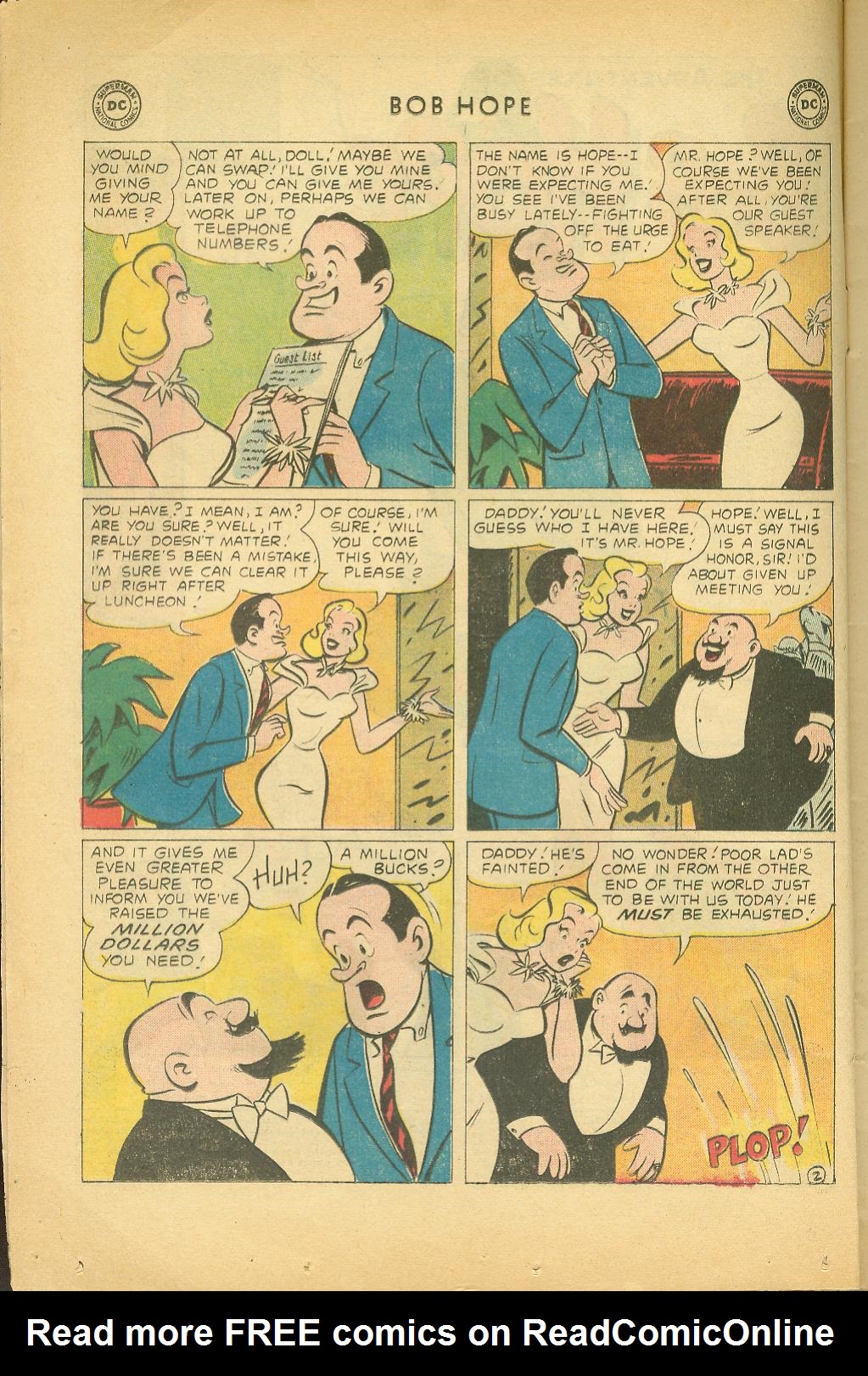 Read online The Adventures of Bob Hope comic -  Issue #55 - 4