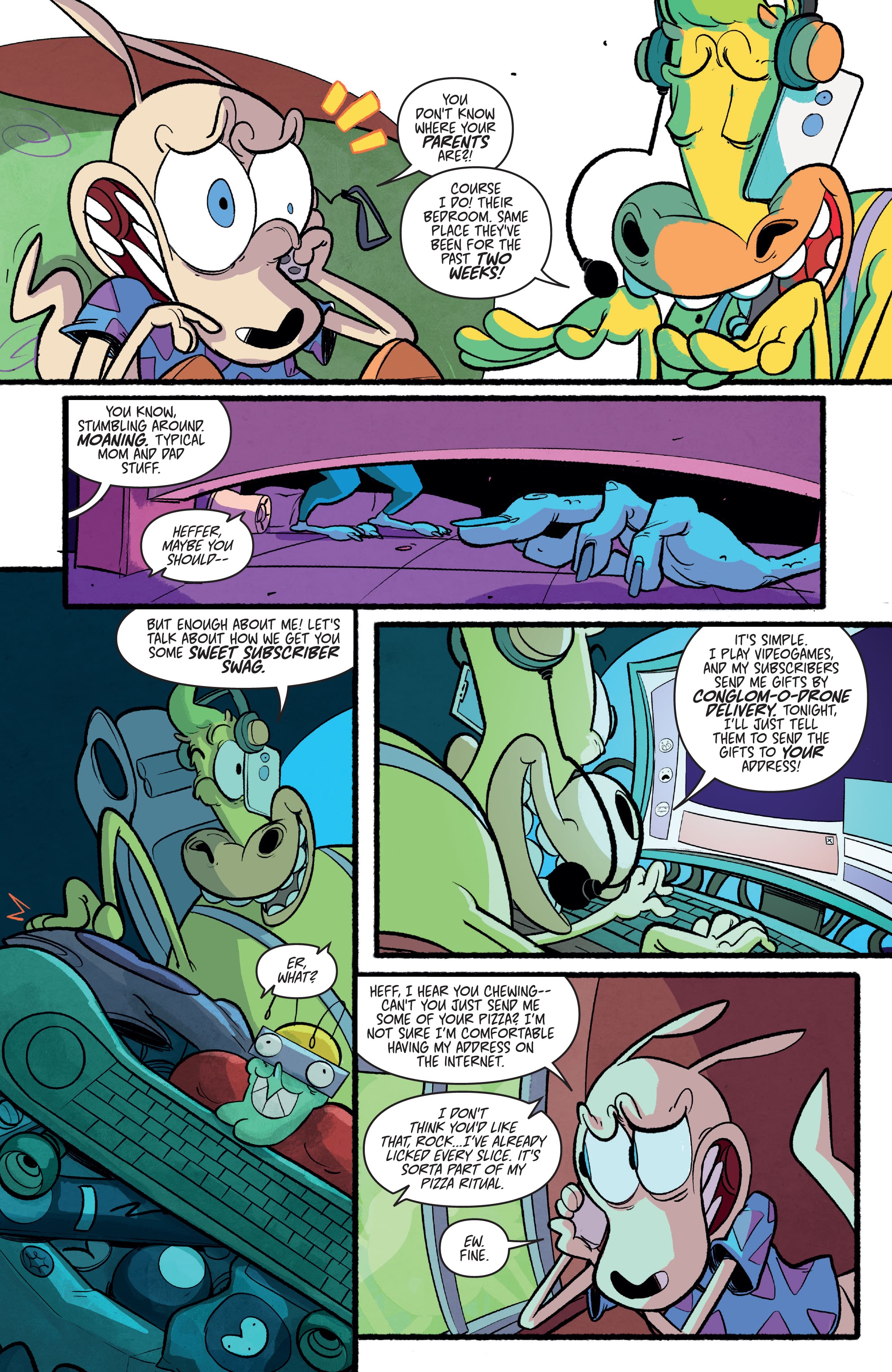 Read online Rocko's Modern Afterlife comic -  Issue # _TPB - 12