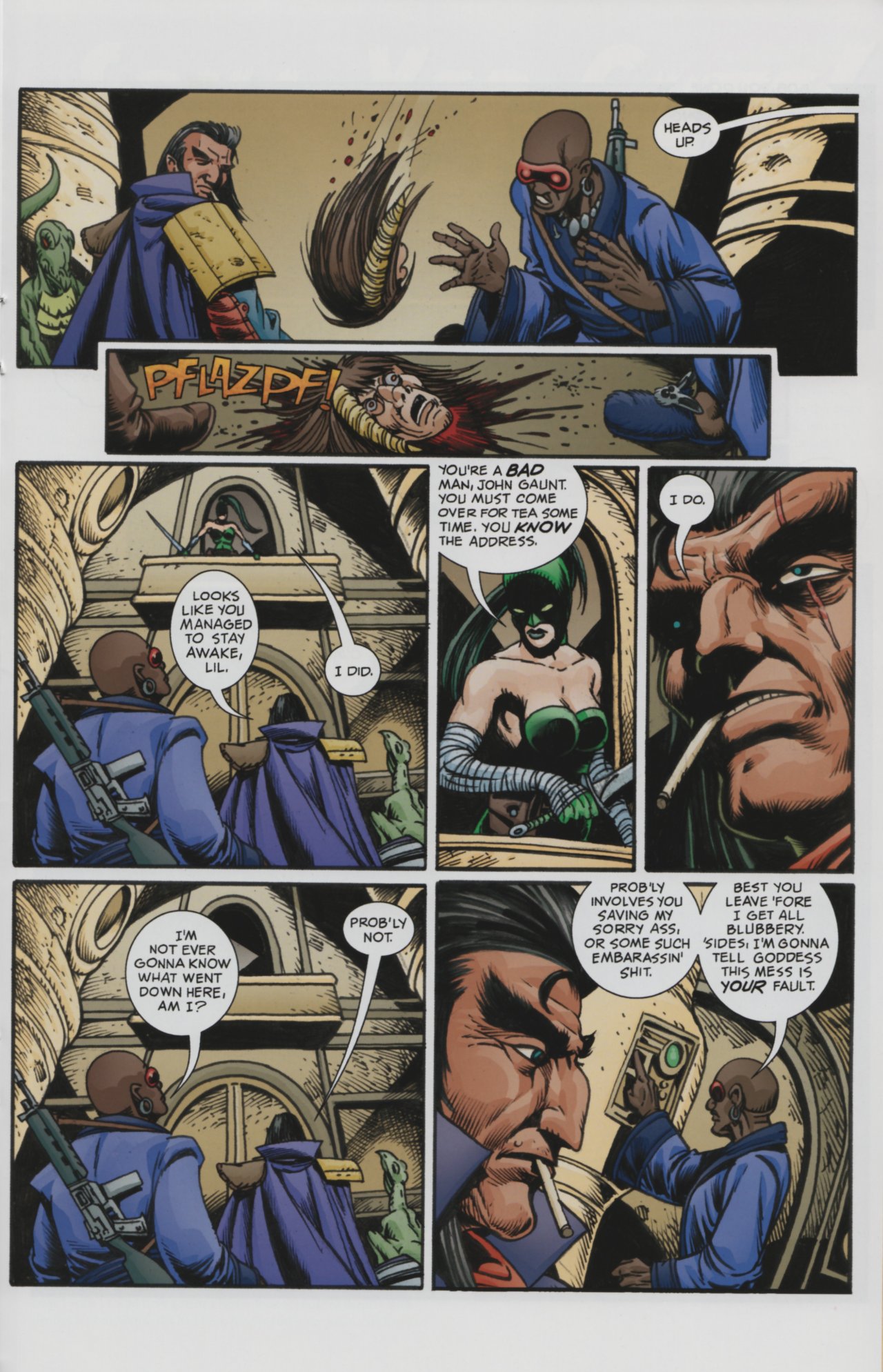 Read online GrimJack: The Manx Cat comic -  Issue #6 - 23