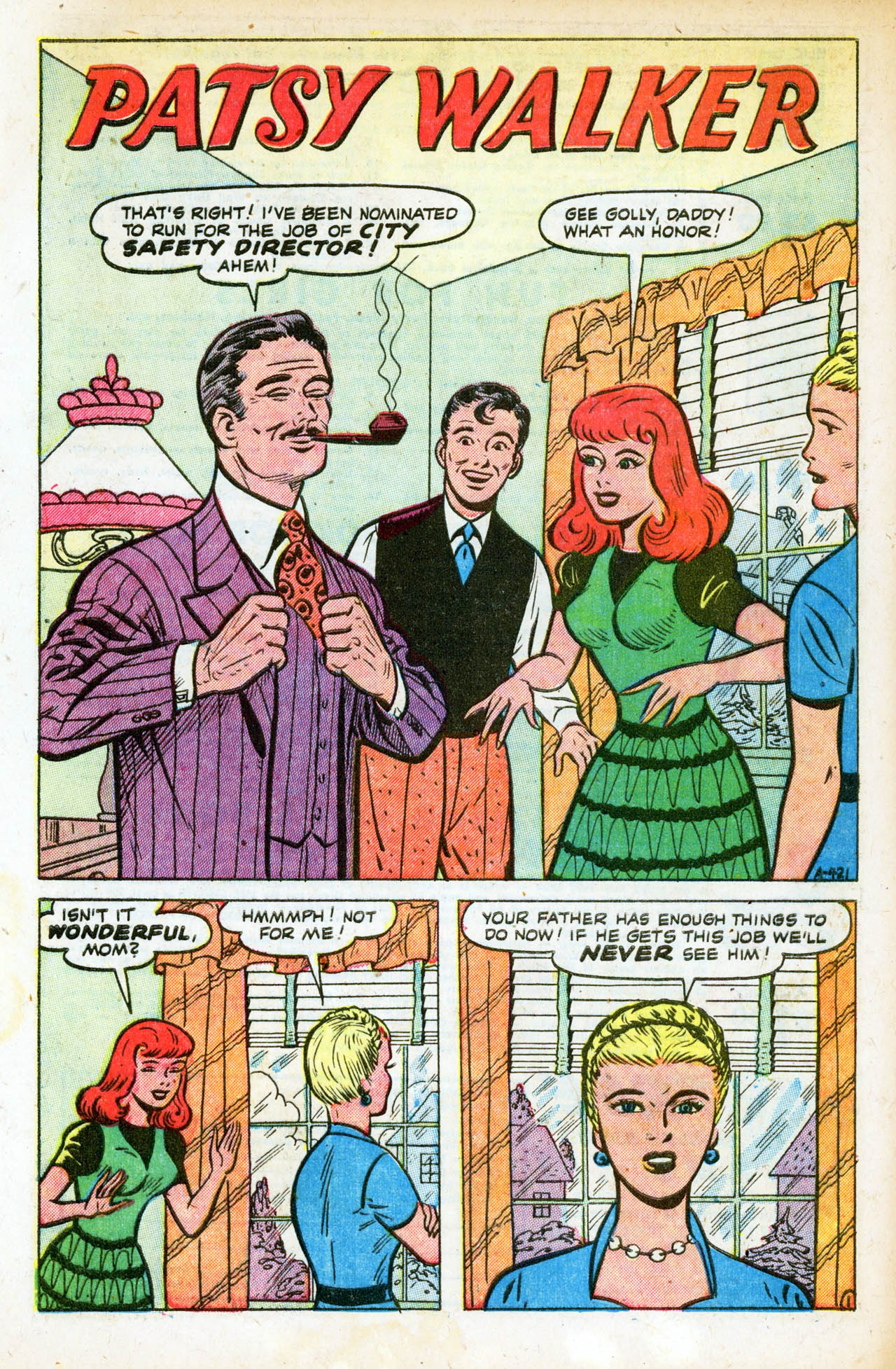 Read online Patsy Walker comic -  Issue #41 - 40