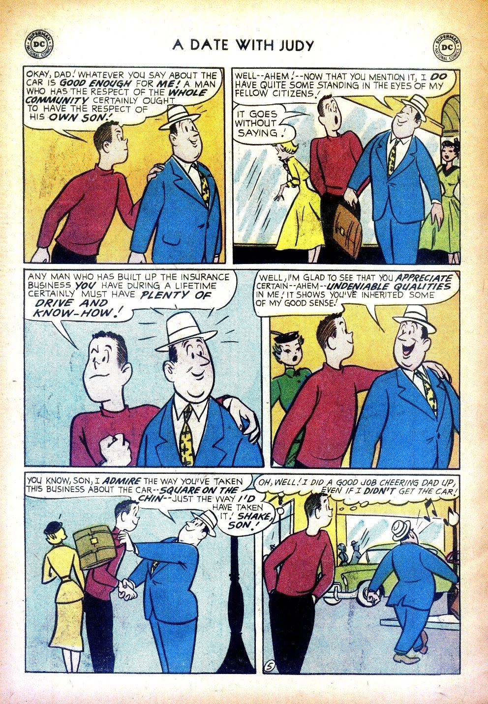 Read online A Date with Judy comic -  Issue #68 - 22