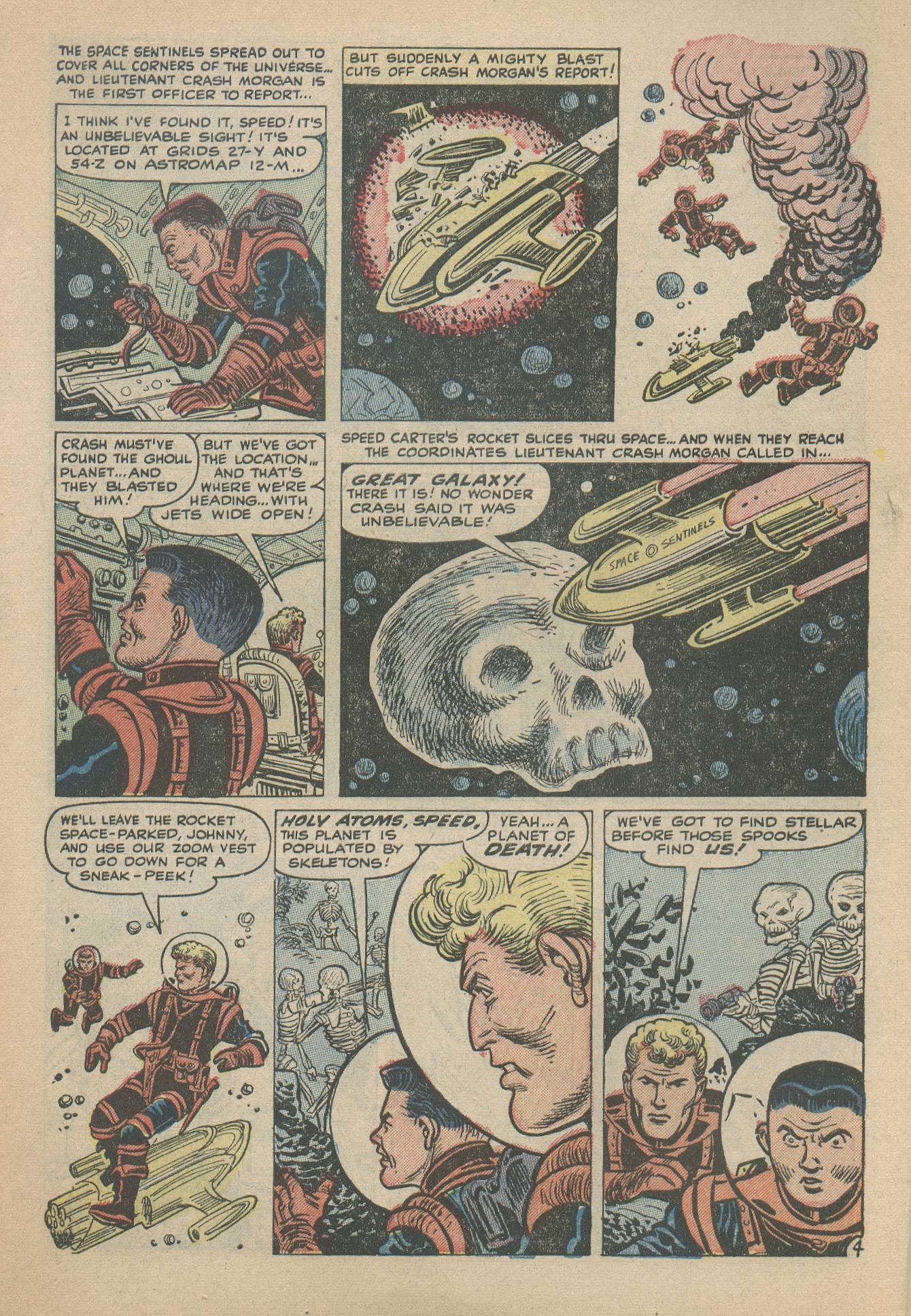 Read online Speed Carter, Spaceman comic -  Issue #3 - 6