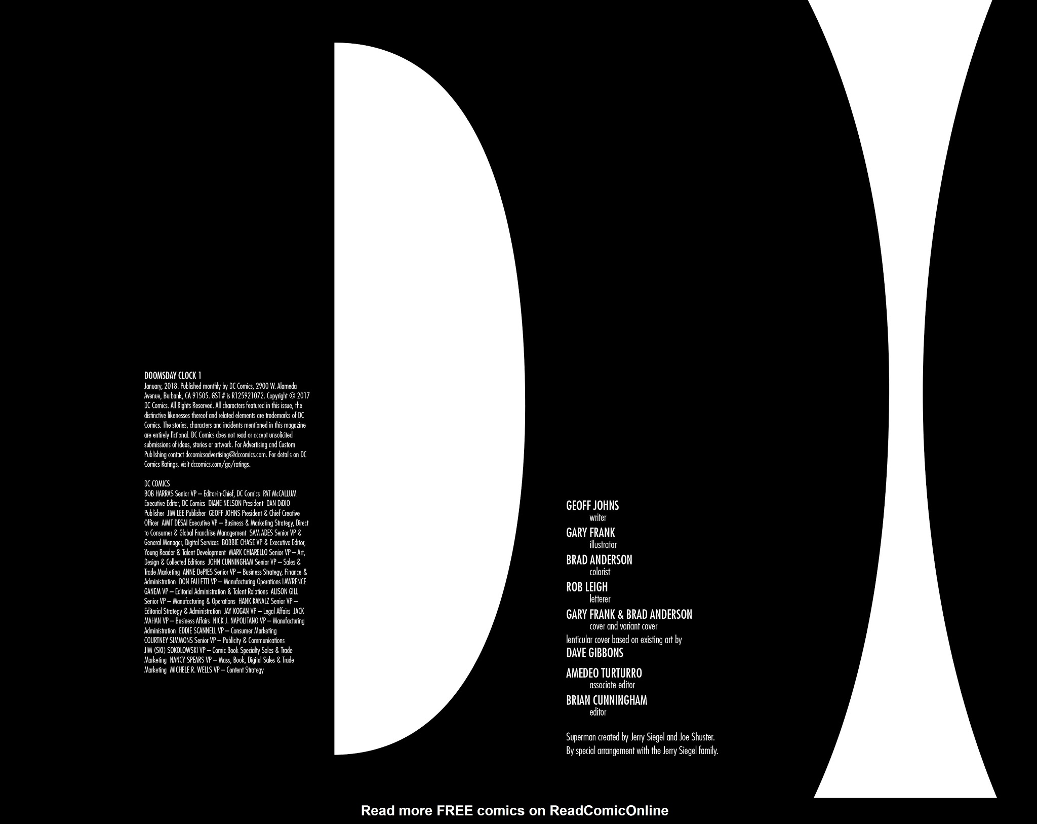 Read online Doomsday Clock comic -  Issue #1 - 3
