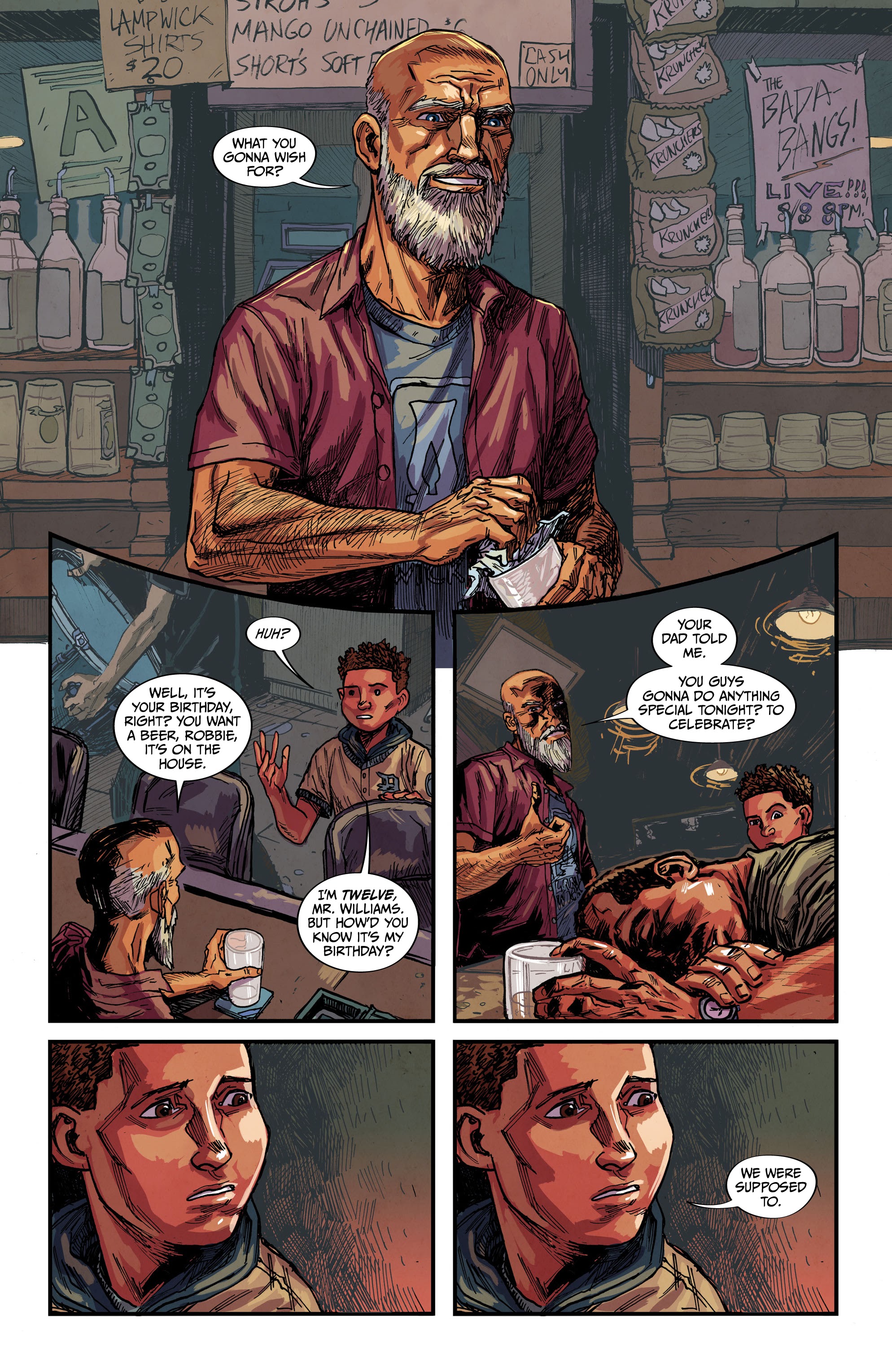 Read online Eight Billion Genies comic -  Issue #1 - 4