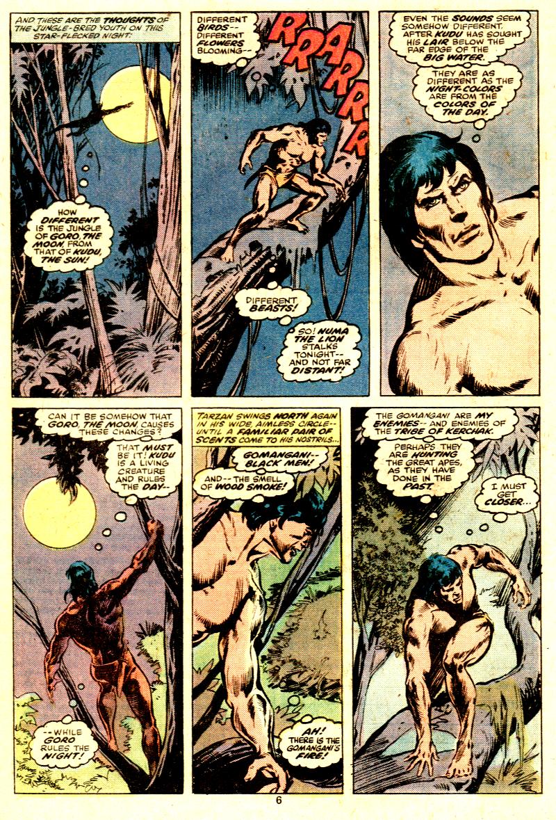 Read online Tarzan (1977) comic -  Issue #7 - 5