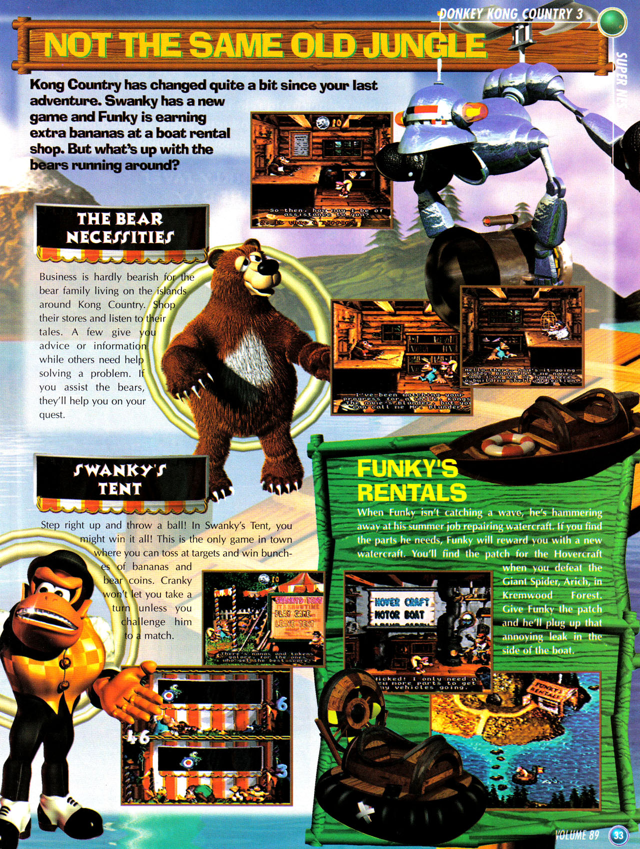 Read online Nintendo Power comic -  Issue #89 - 34