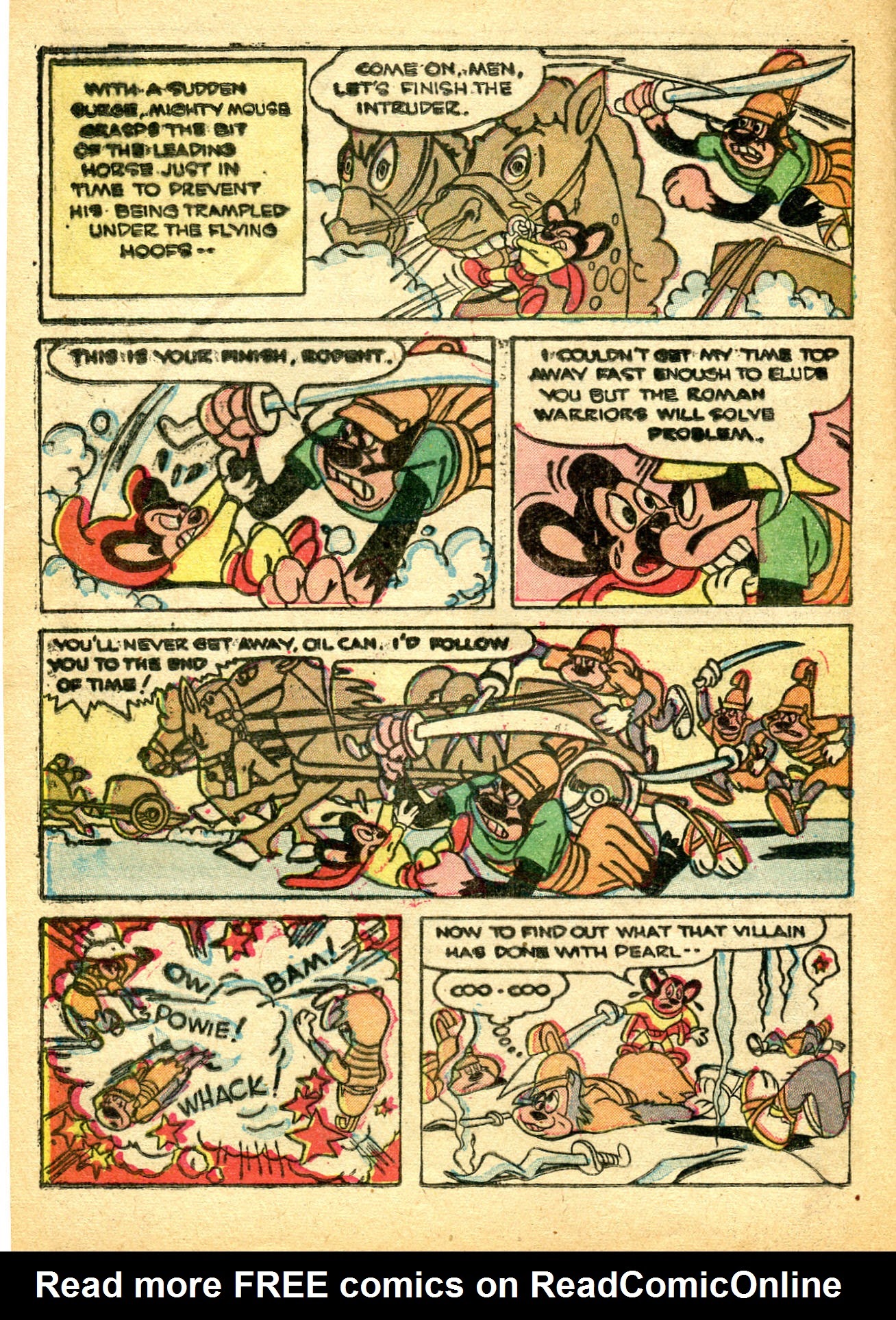 Read online Paul Terry's Mighty Mouse Comics comic -  Issue #27 - 8