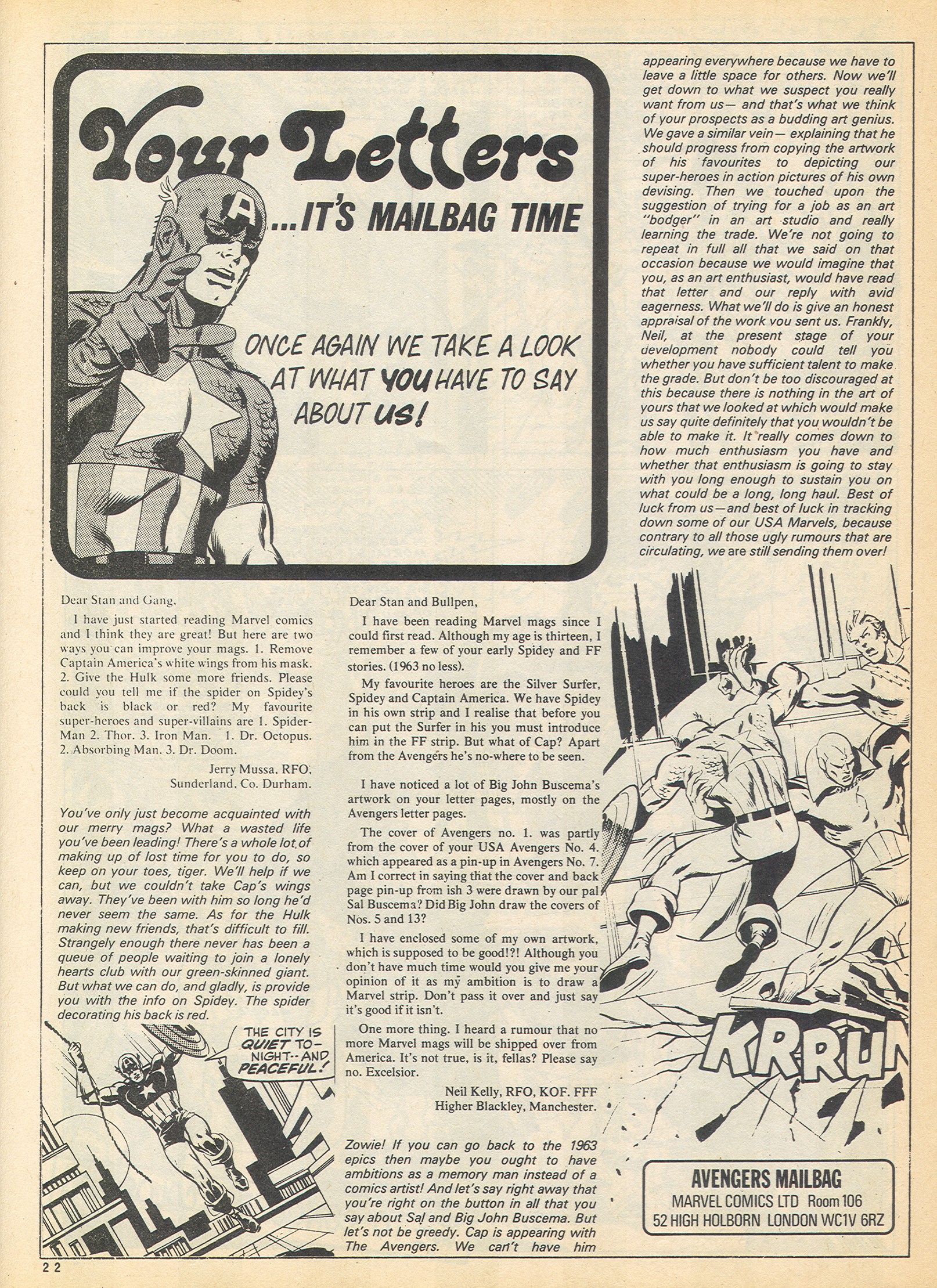 Read online The Avengers (1973) comic -  Issue #40 - 22