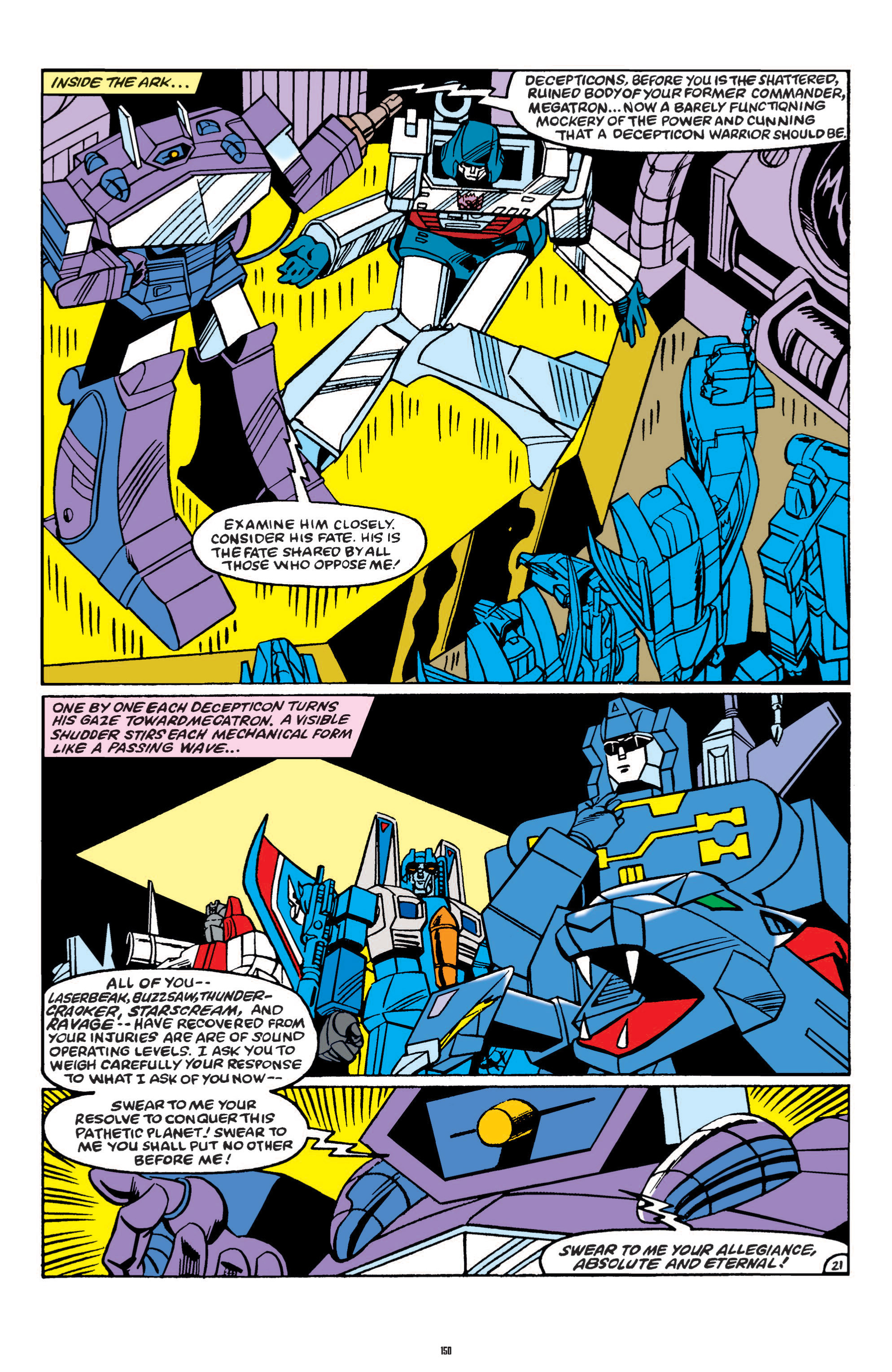 Read online The Transformers Classics comic -  Issue # TPB 1 - 151