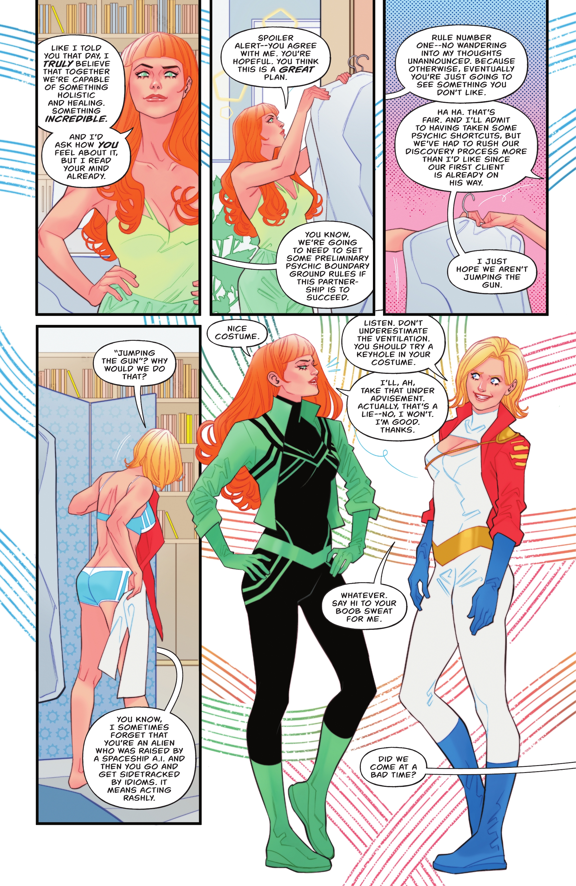 Read online Power Girl Returns comic -  Issue # TPB - 21
