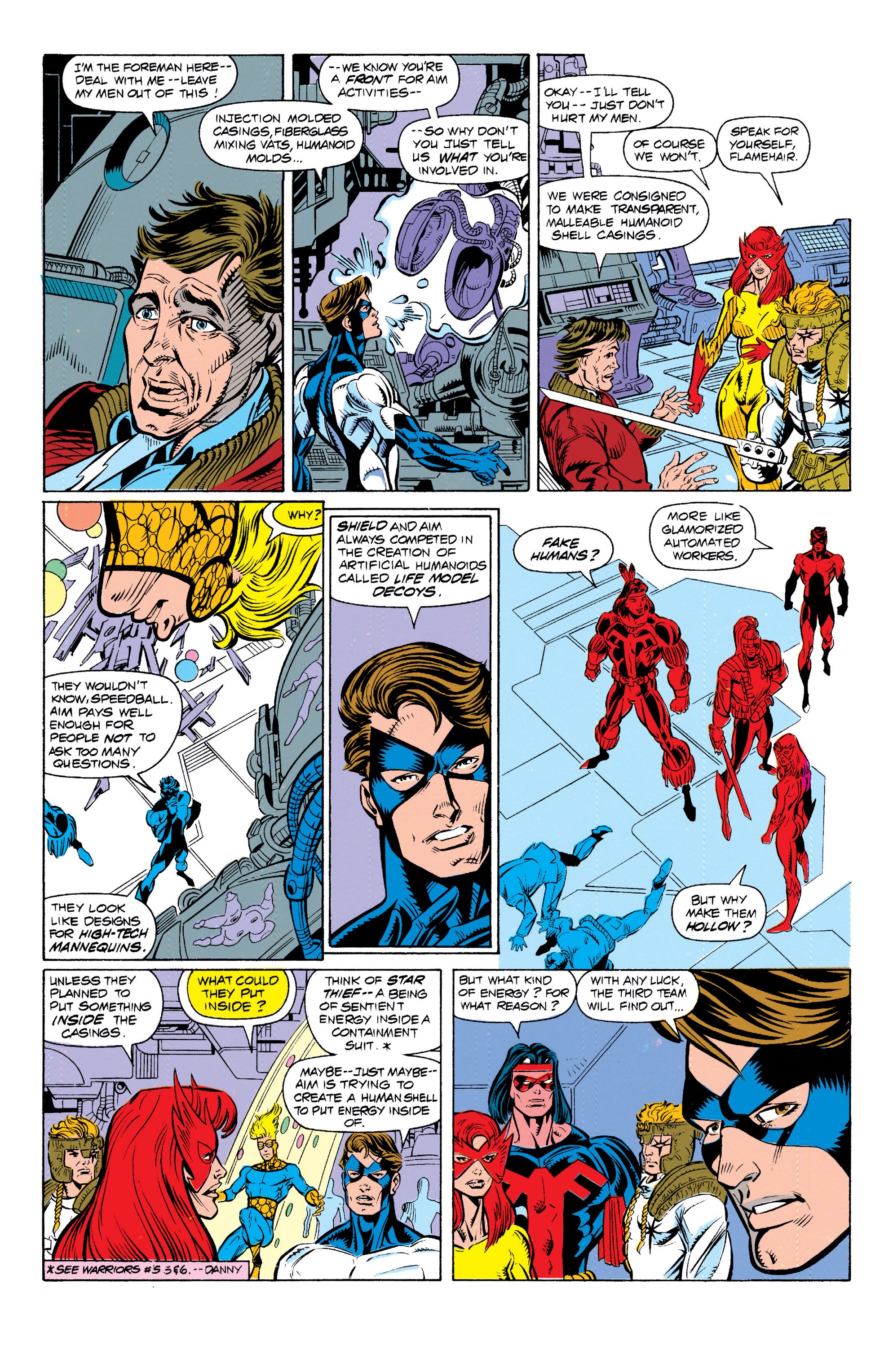 Read online The New Warriors comic -  Issue # _Annual 1 - 19