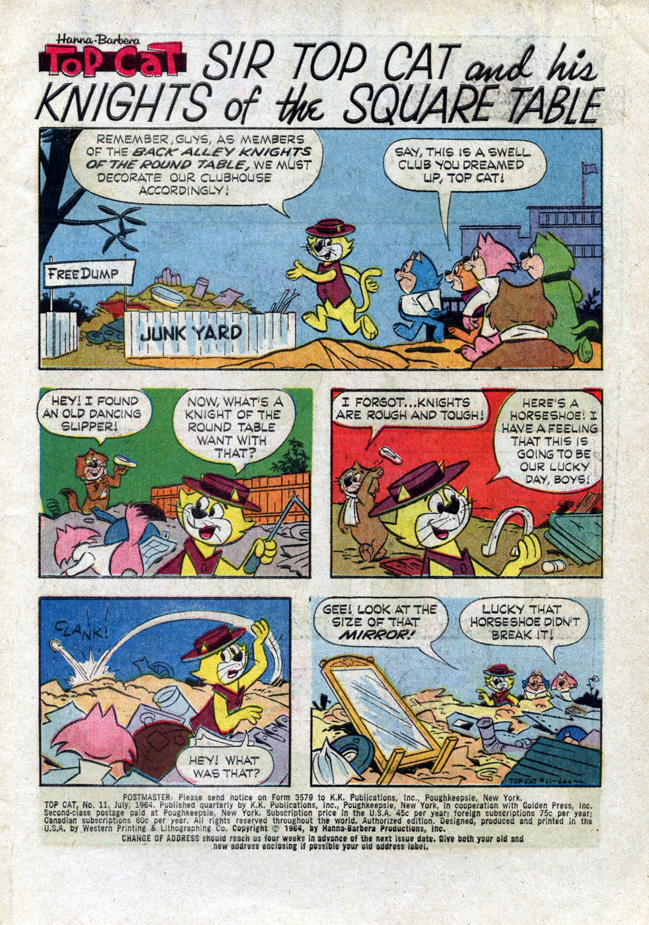 Read online Top Cat (1962) comic -  Issue #11 - 3