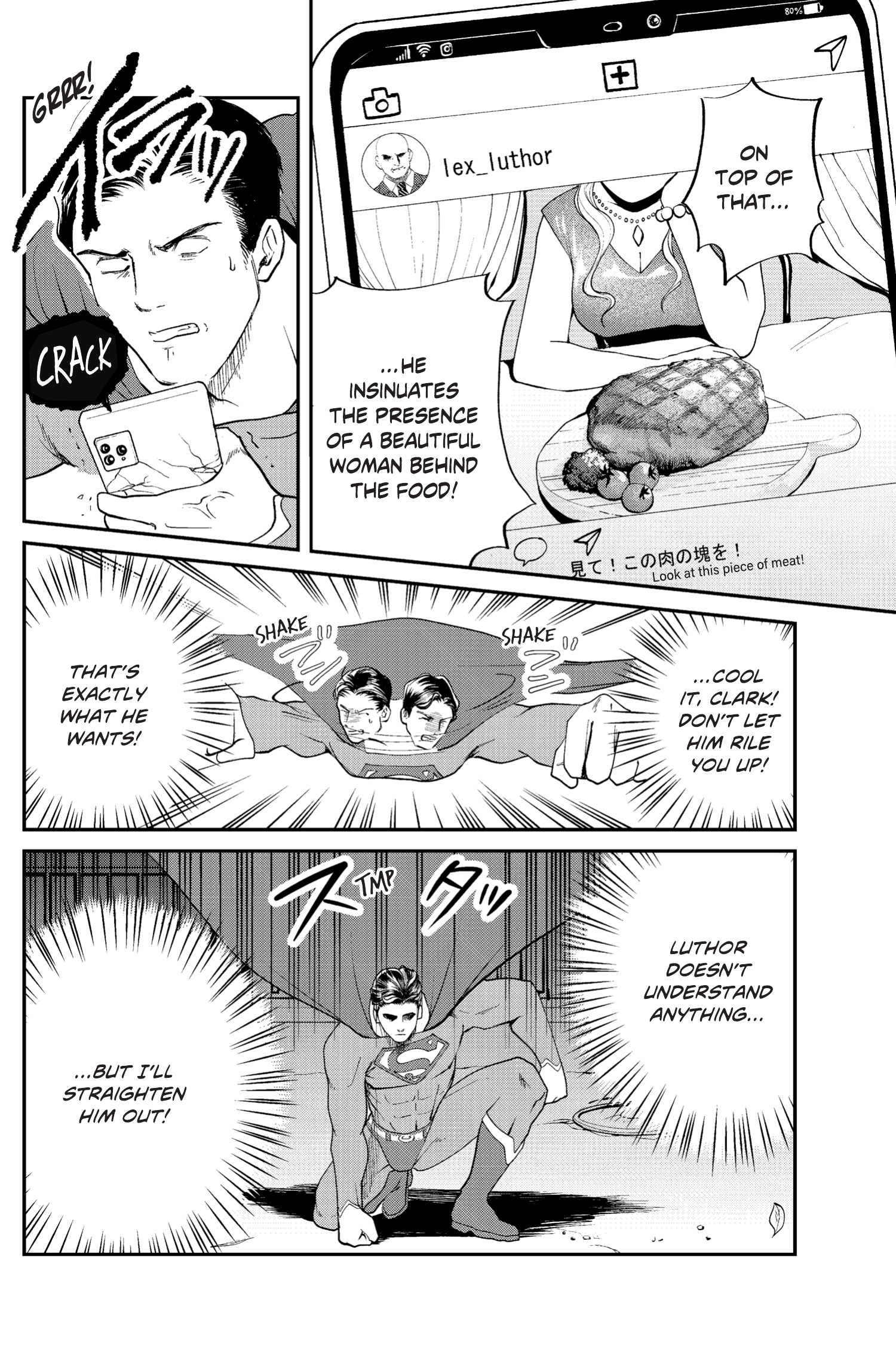 Read online Superman vs. Meshi comic -  Issue #10 - 7