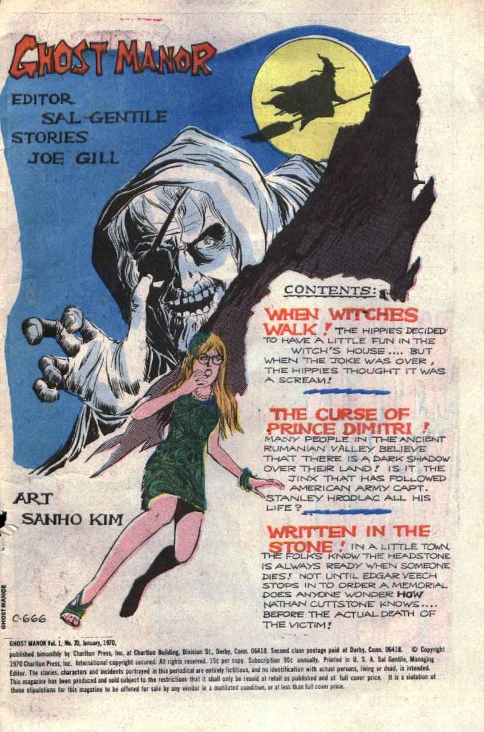 Read online Ghost Manor comic -  Issue #10 - 3