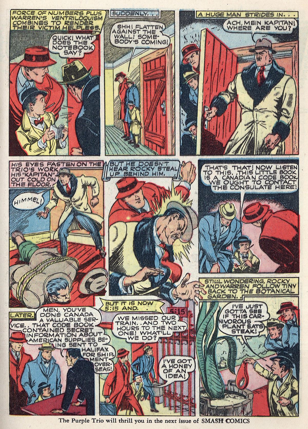 Read online Smash Comics comic -  Issue #32 - 33