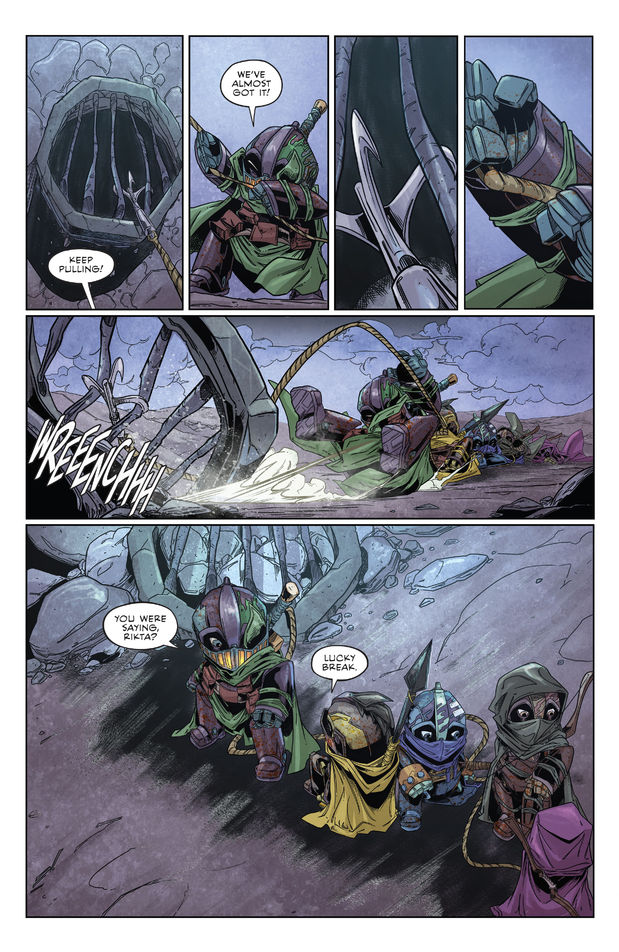 Read online Canto III: Lionhearted comic -  Issue #3 - 4
