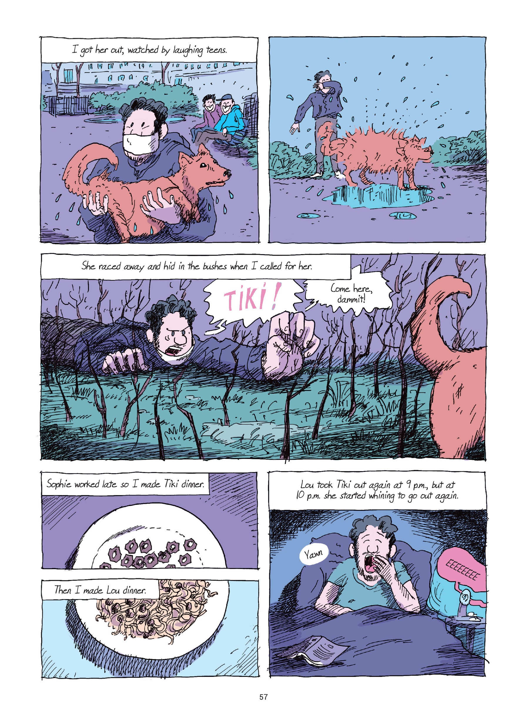 Read online Tiki: A Very Ruff Year comic -  Issue # TPB - 56