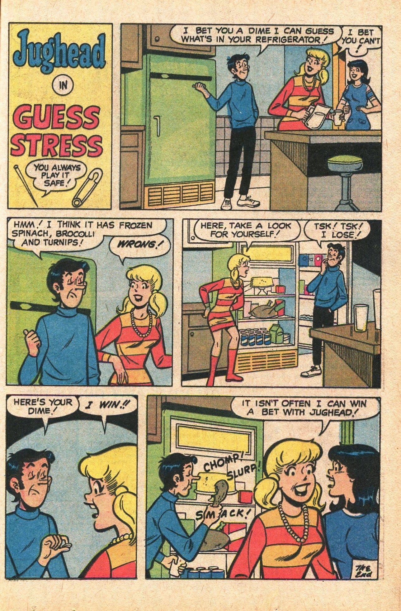 Read online Jughead's Jokes comic -  Issue #10 - 41