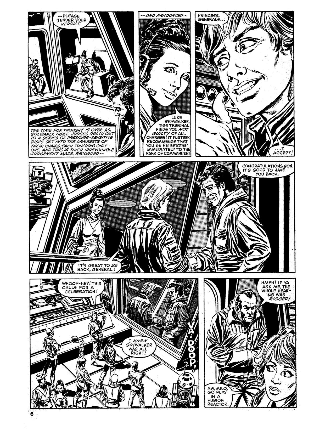 Read online Star Wars Weekly comic -  Issue #165 - 6
