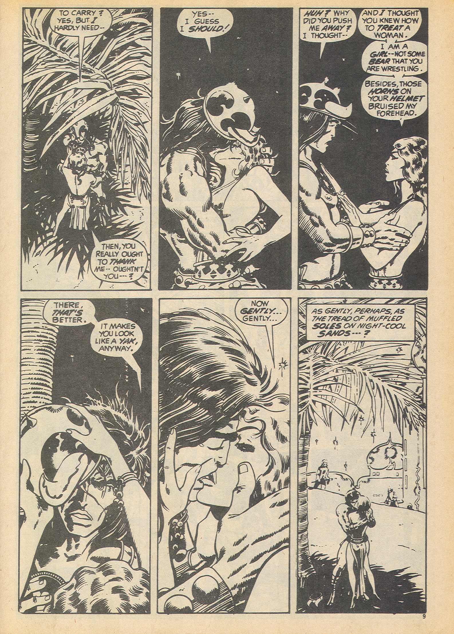 Read online The Savage Sword of Conan (1975) comic -  Issue #6 - 9