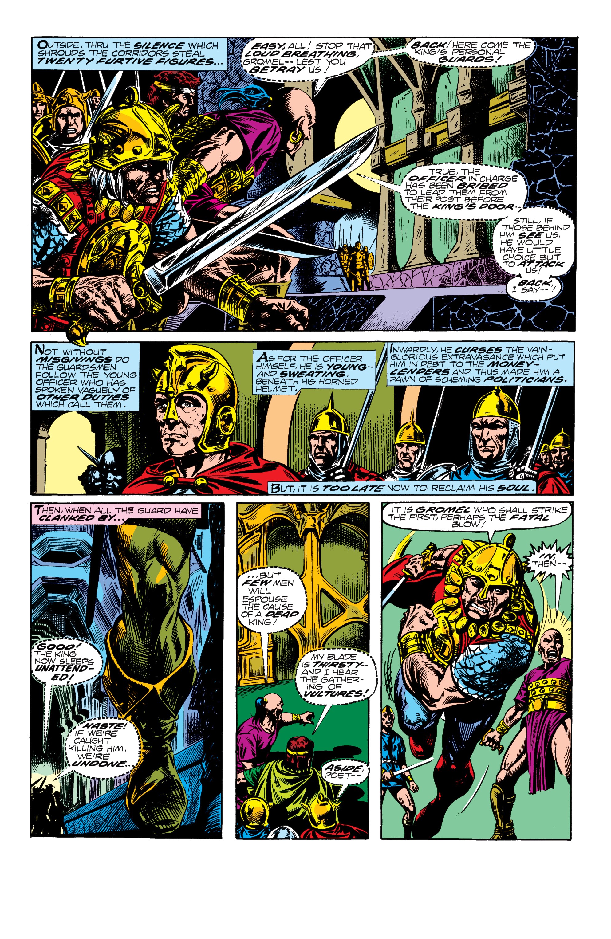 Read online Conan the Barbarian Epic Collection: The Original Marvel Years - Of Once and Future Kings comic -  Issue # TPB (Part 3) - 44
