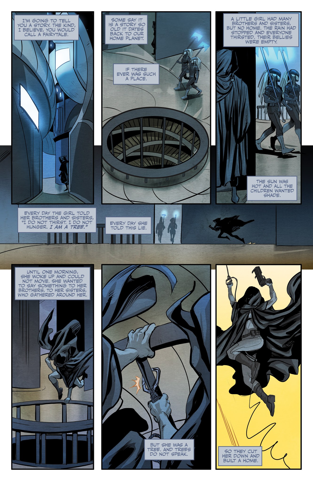 Read online Alien Bounty Hunter comic -  Issue #4 - 7