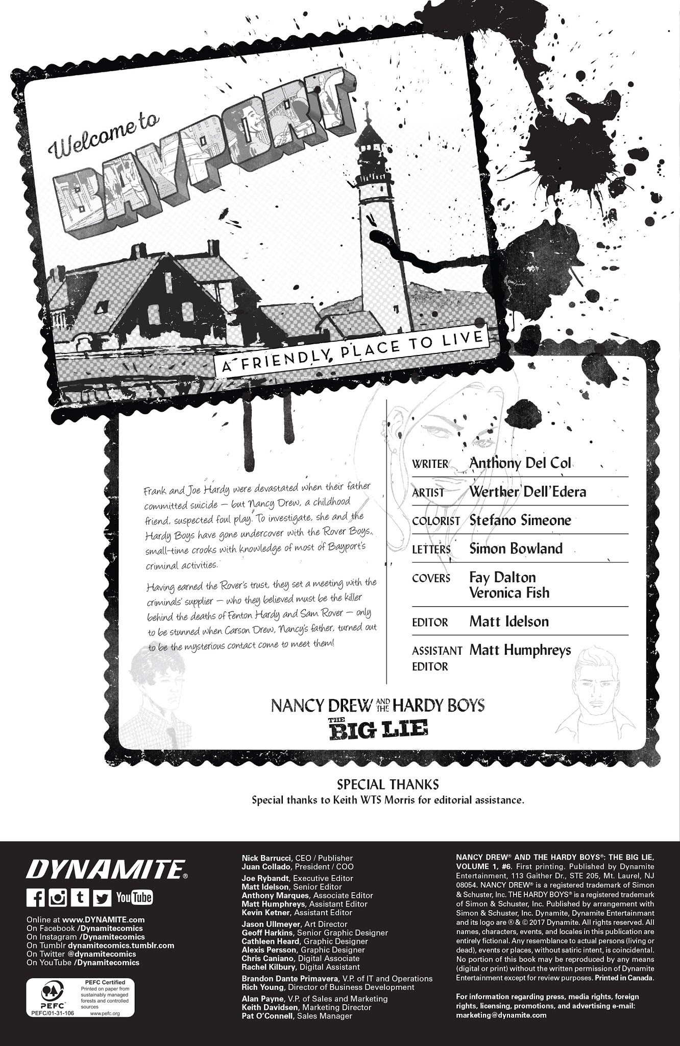 Read online Nancy Drew And The Hardy Boys: The Big Lie comic -  Issue #6 - 3