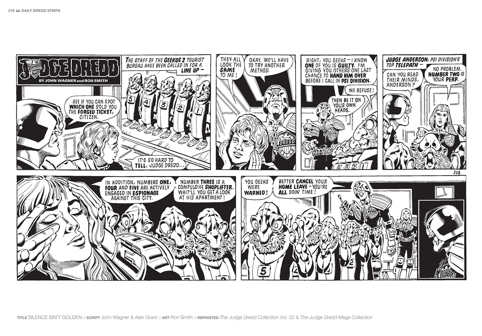 Read online Judge Dredd: The Daily Dredds comic -  Issue # TPB 1 - 213
