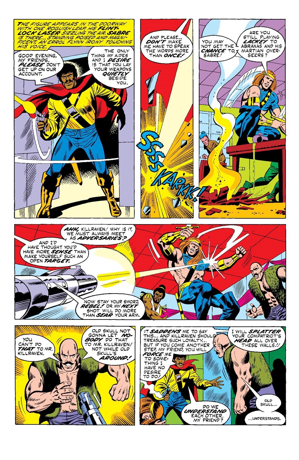 Read online Killraven Epic Collection: Warrior of the Worlds comic -  Issue # TPB (Part 2) - 30